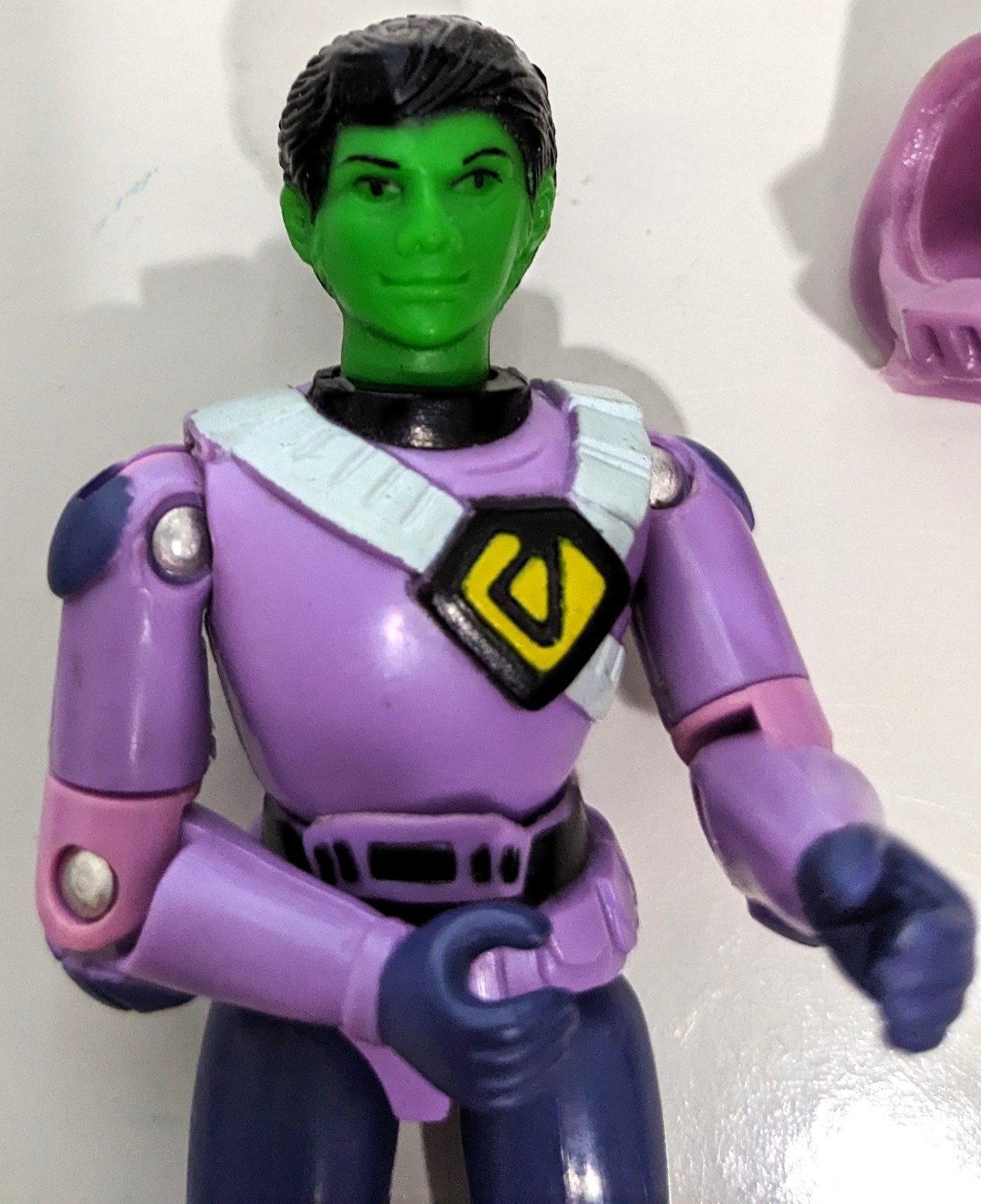 Vintage 1985 Robotech Micronized Zentraedi Warrior 3.75″ Figure With Helmet