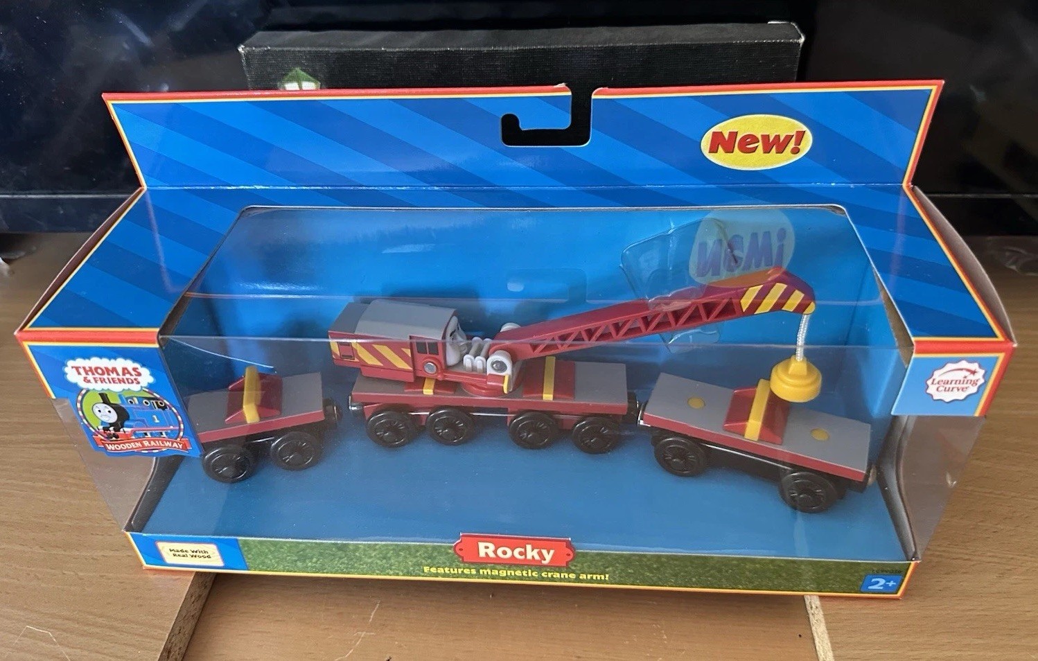 2007 Learning Curve Wooden Thomas Train 1st Edition Rocky! New! See My Store!