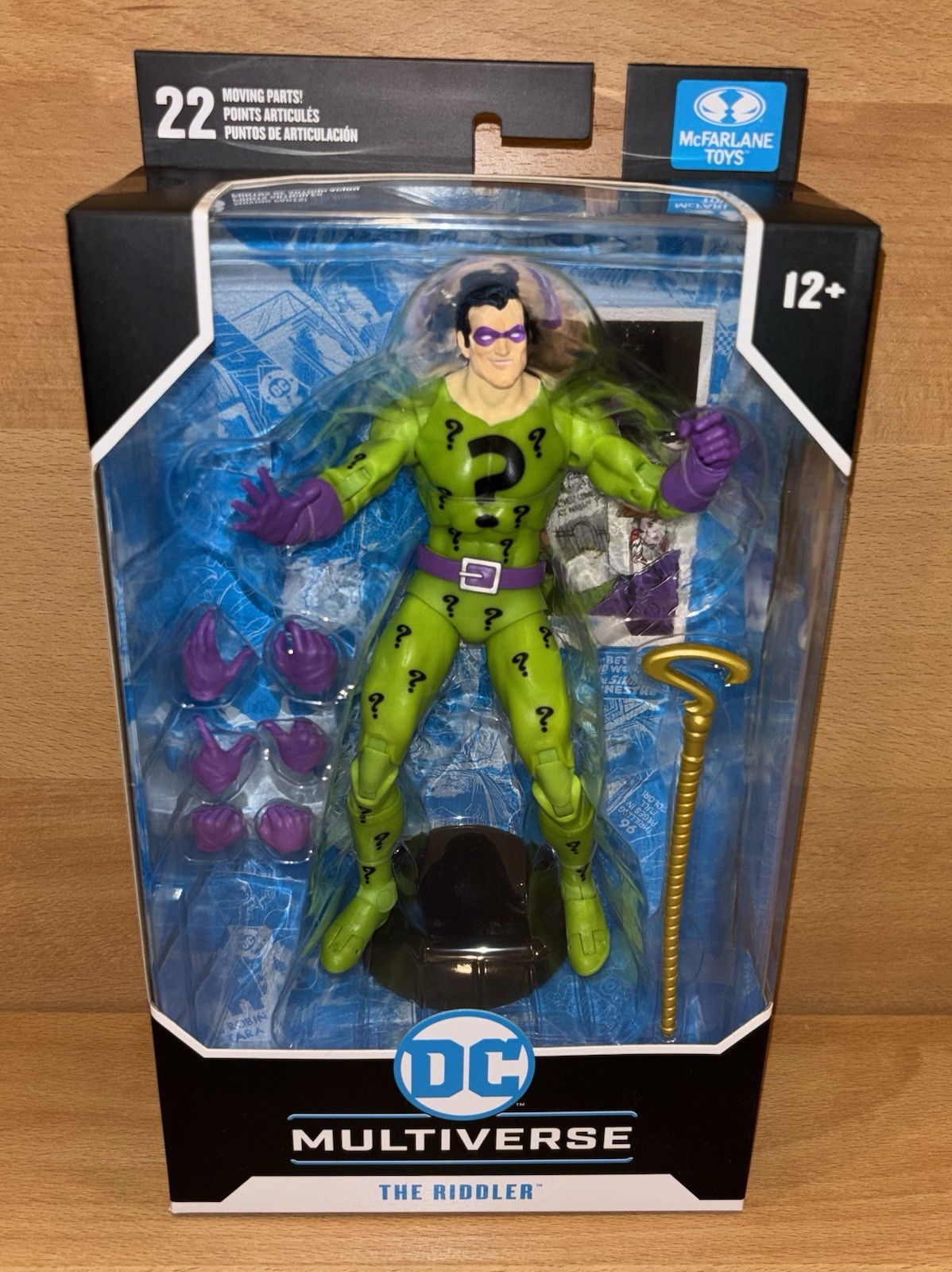 McFarlane DC Multiverse THE RIDDLER CLASSIC Action Figure Batman Rogue’s Gallery
