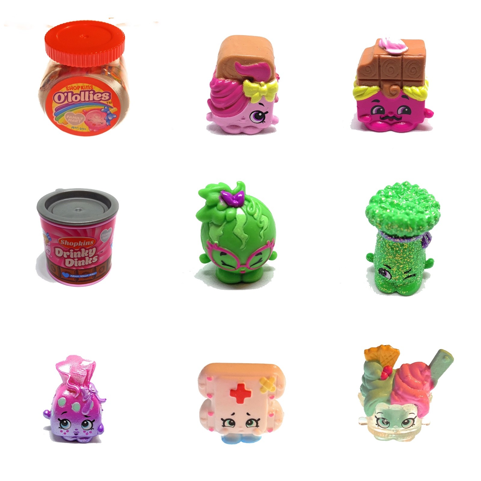 New Shopkins Season 11 Family Mini Packs Loose Figure #11-001 Through #11-212