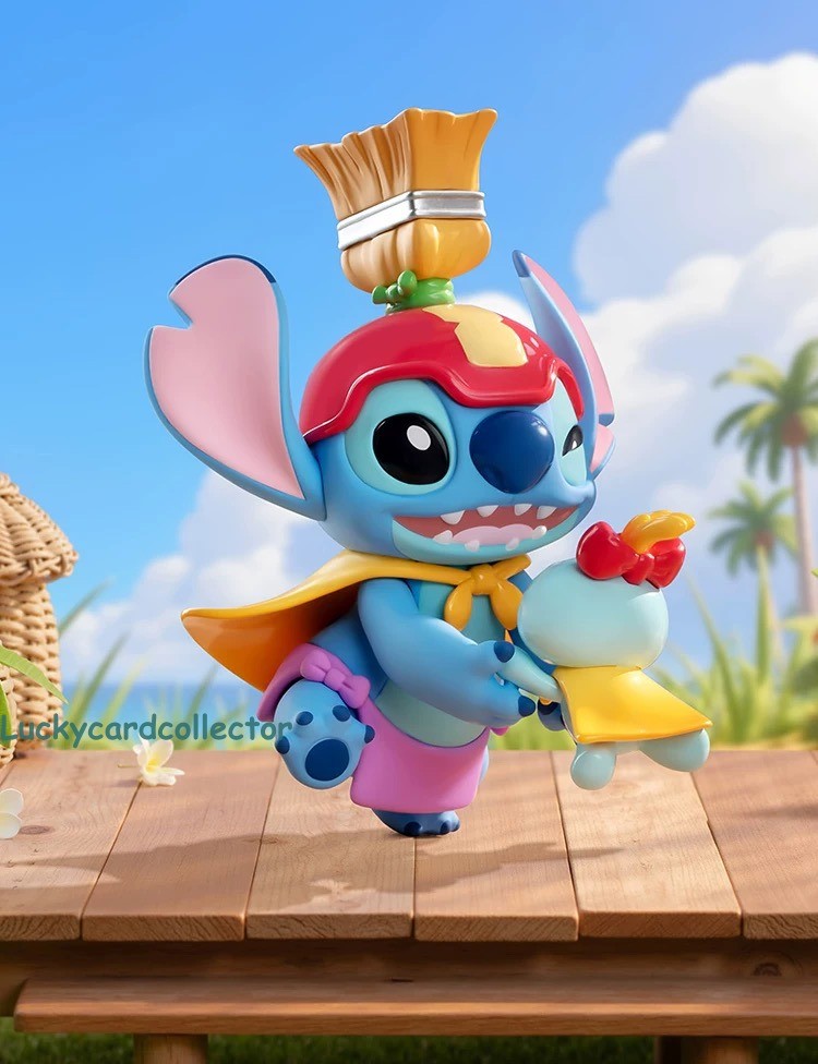TOPTOY Disney Stitch In Cute Outfits Series Blind Box Confirmed Figures Toy Doll