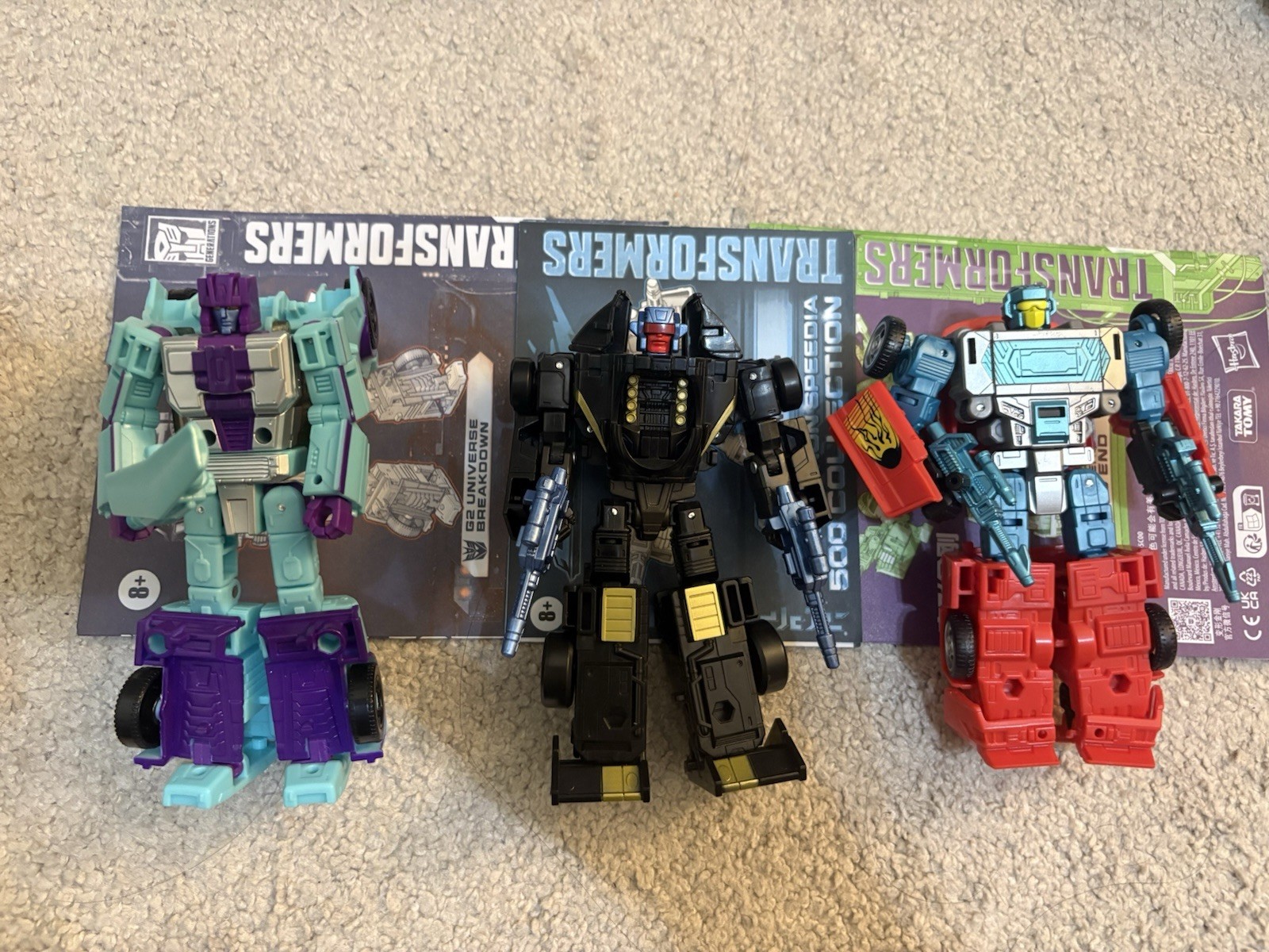 Transformers Legacy G2 Menasor Limbs Breakdown, Dragstrip, Deadend Lot Of 3