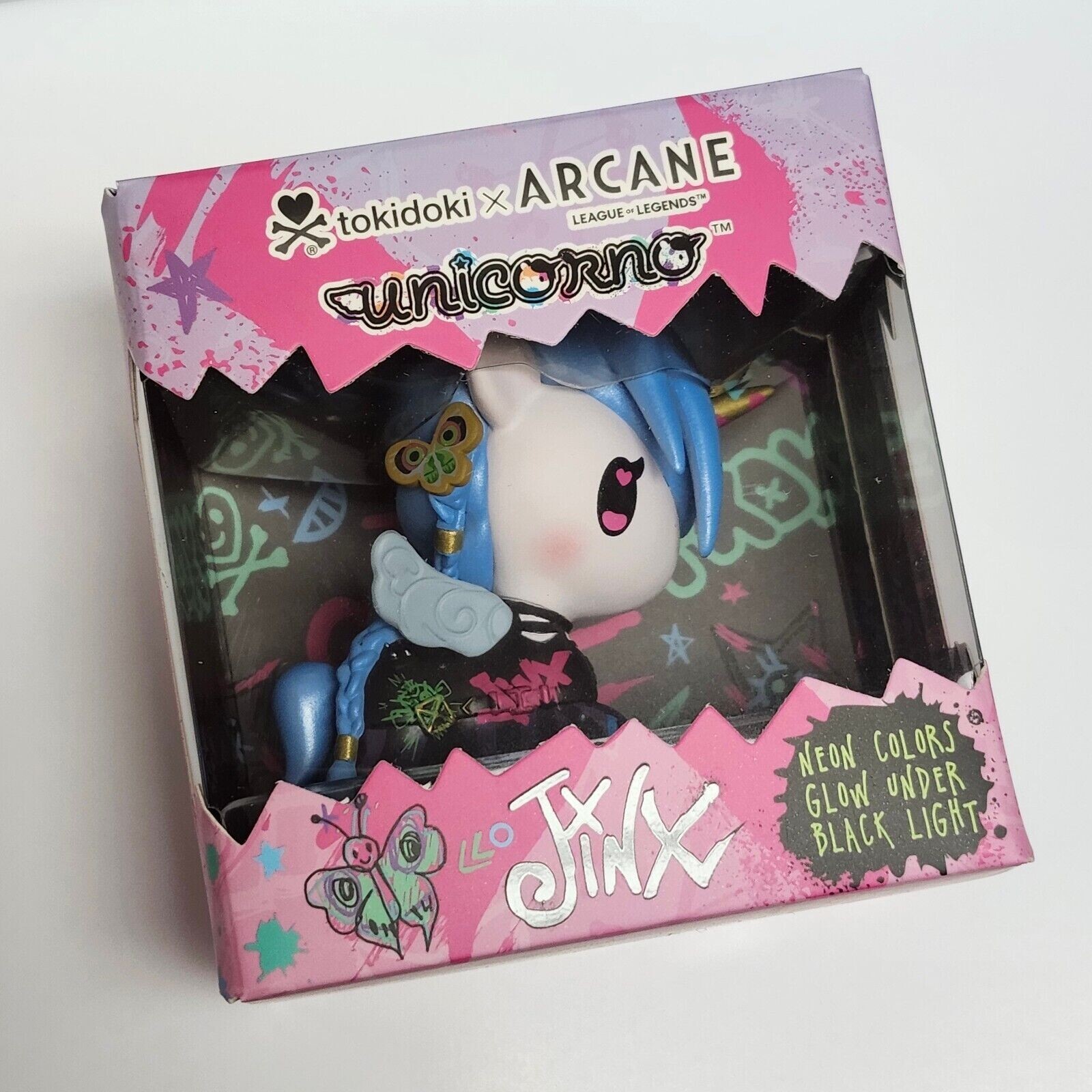 Jinx J!nx Tokidoki x Arcane Figure Unicorno League of Legends LOL Special
