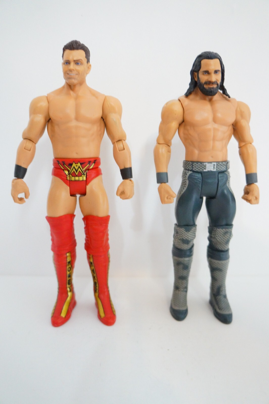 WWE The Miz & Seth Rollins Battle Pack Wrestlemania Mattel Wrestling Figures