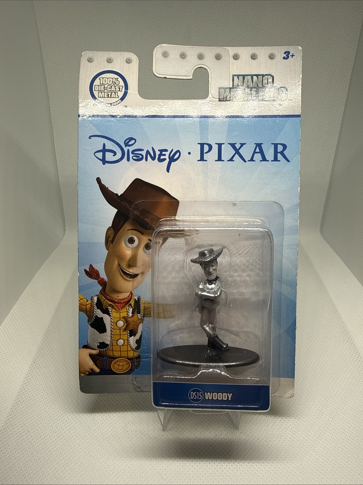 Nano Metalfigs TOY STORY WOODY ds15 15 b&w 2017 disney pixar die cast metal moc