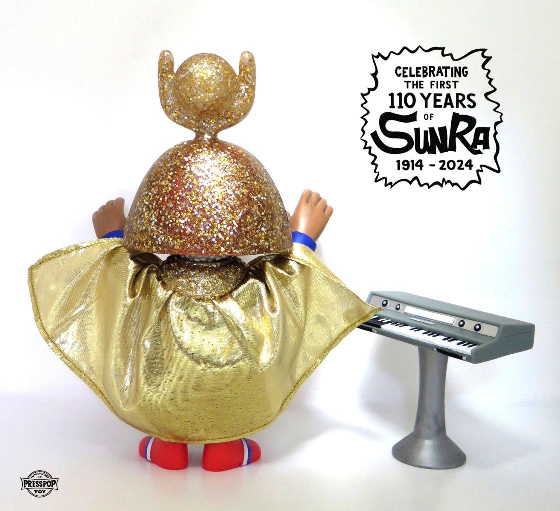 SUN RA FIGURE CELEBRATING THE FIRST 110 YEARS ANNIVERSARY PRESSPOP