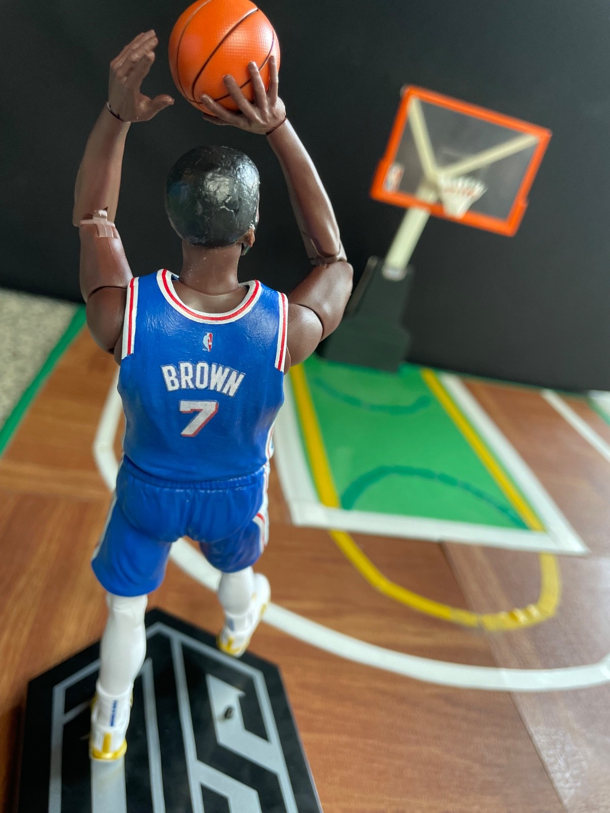 Jaylen Brown – Philadelphia 76ers Sixers – Custom Starting Lineup Action Figure