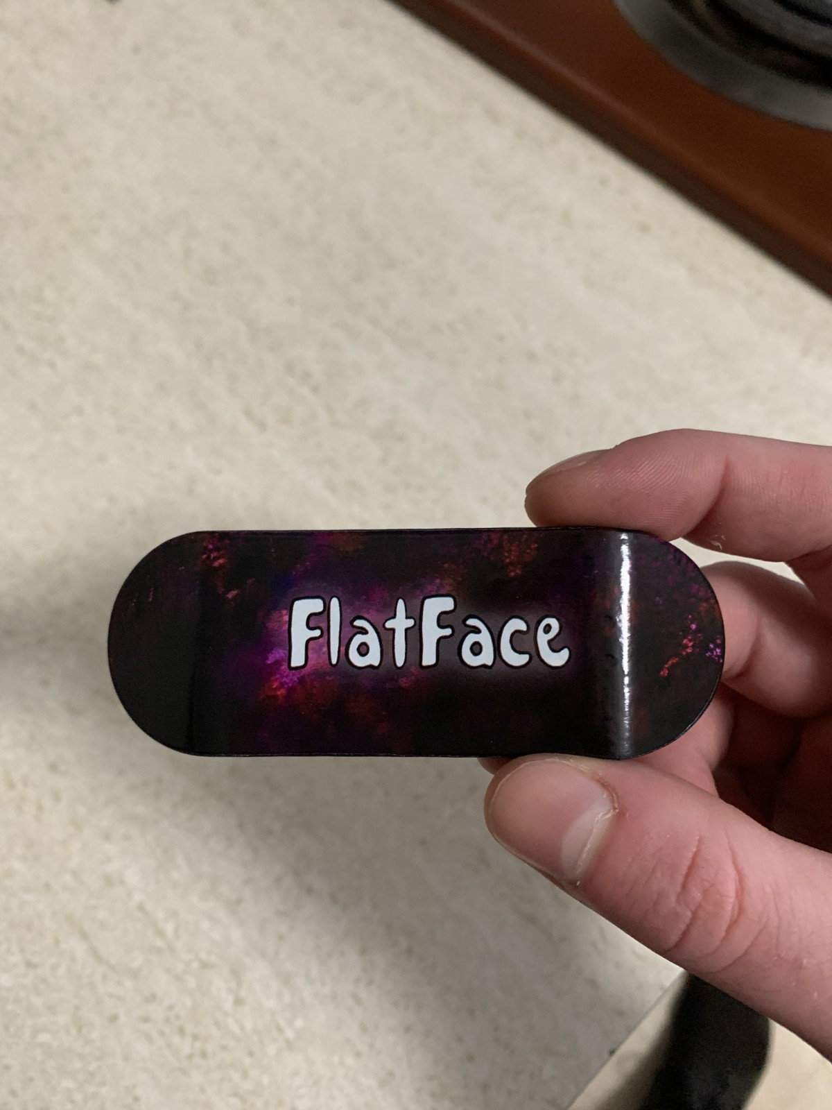 Flatface G16 Regular Show 34mm Real Wear Fingerboard Deck