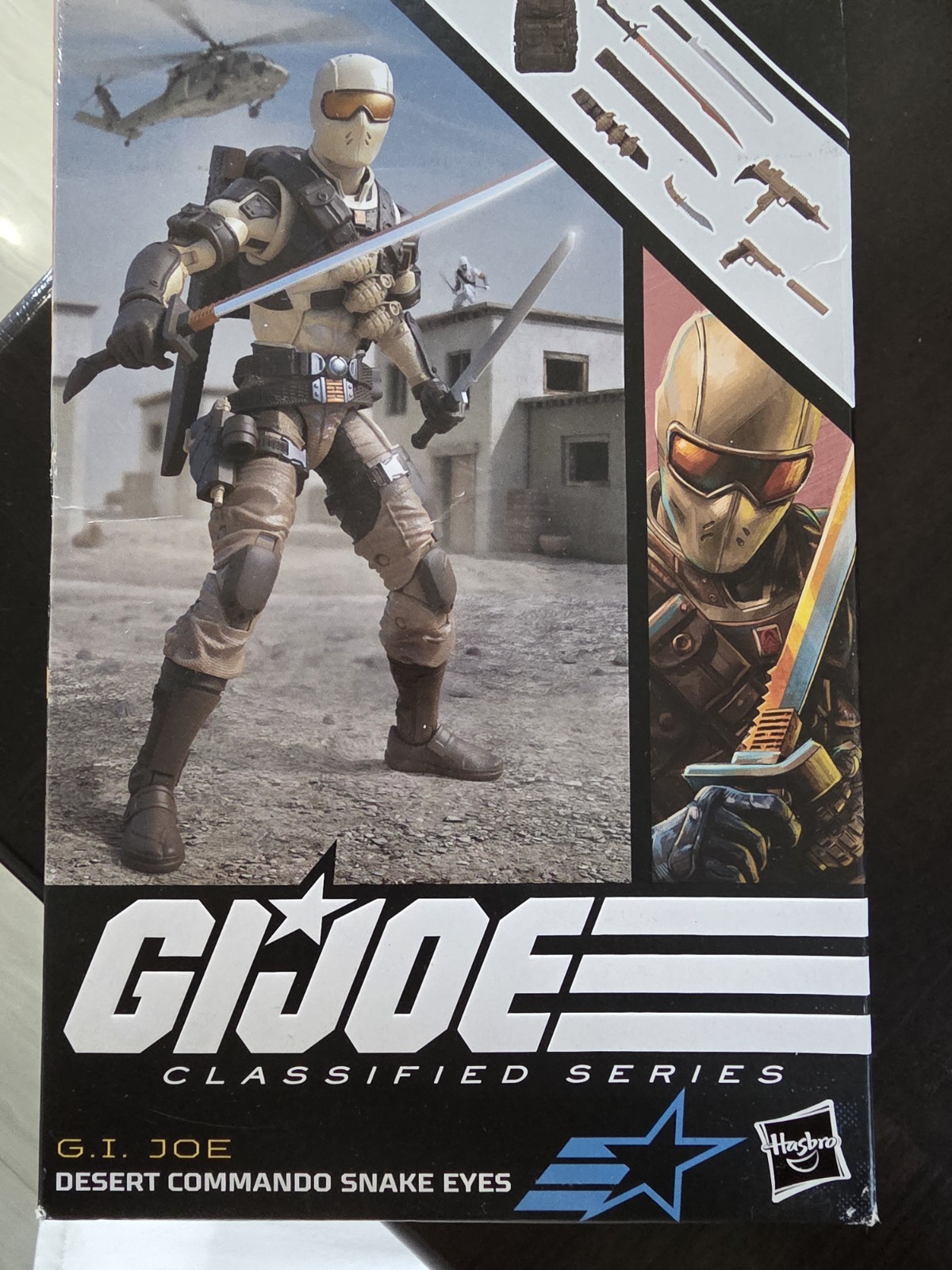 Hasbro G.I. Joe Classified Series 6-Inch Desert Commando Snake Eye Action Figure