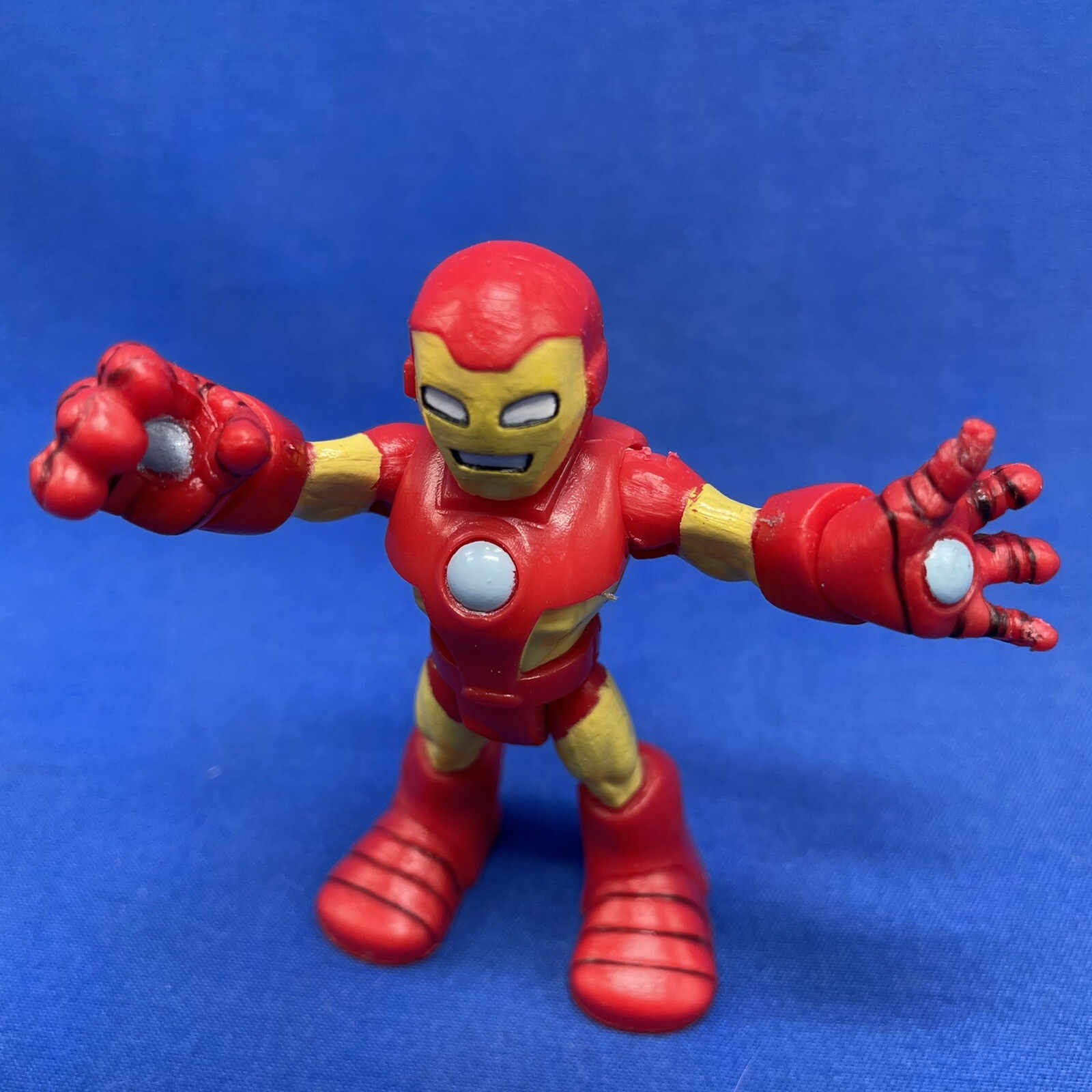 Playskool Iron Man Super Hero Adventure Figure Marvel 2010 Hasbro 2.5 Inch
