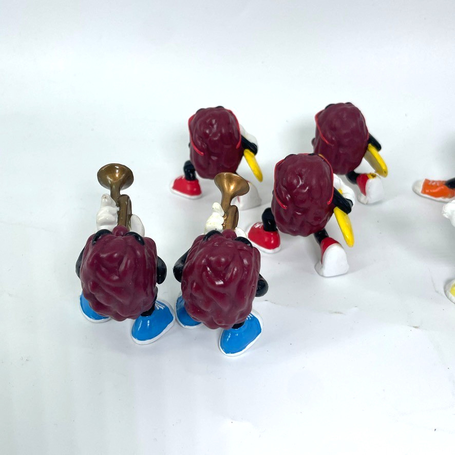 California Raisins 1988 Vintage Figures Lot of 13 Applause 2 in Tall Mini