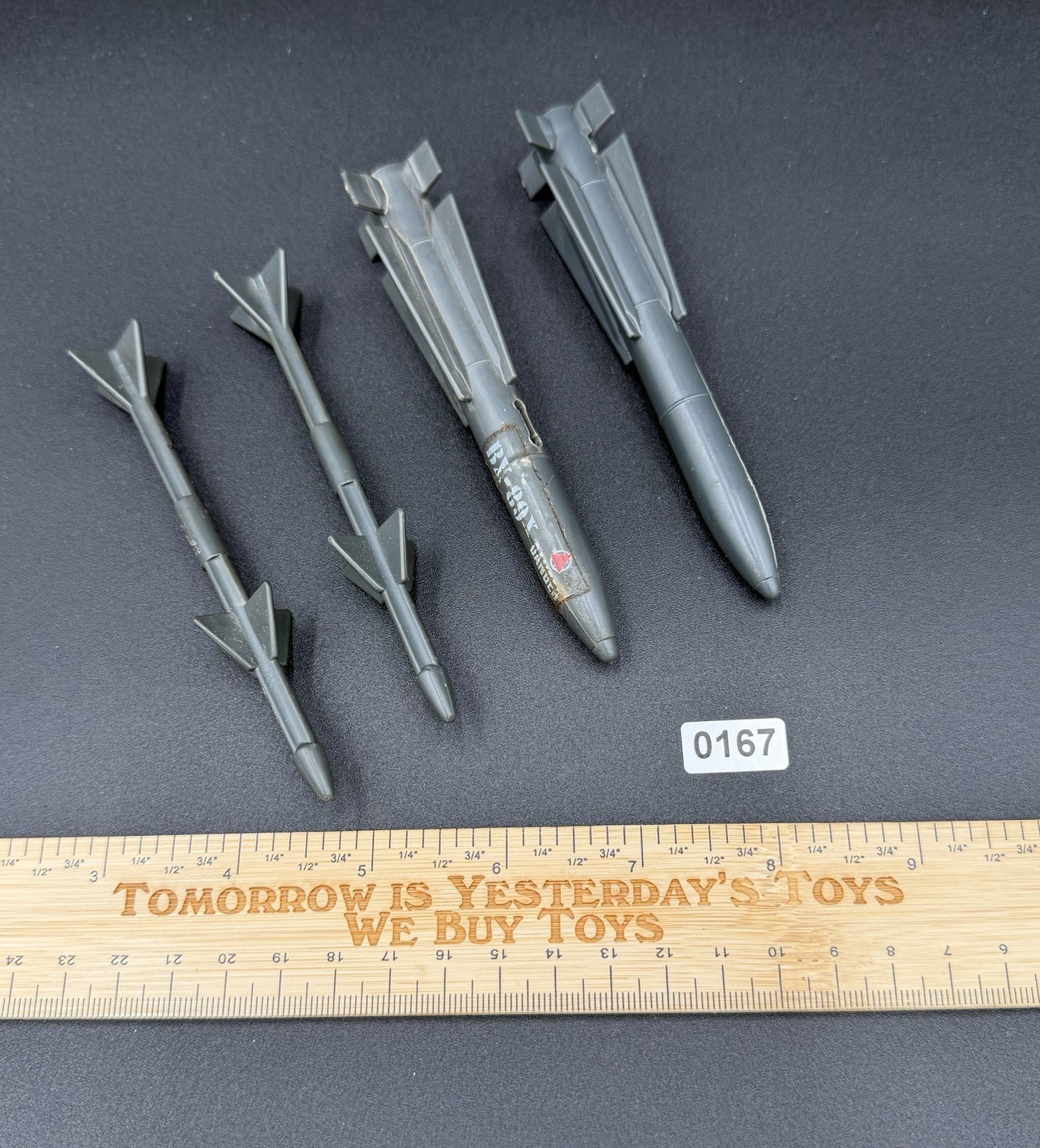 Vintage 1983 GI Joe ARAH Skystriker Original Missiles Rockets Unbroken