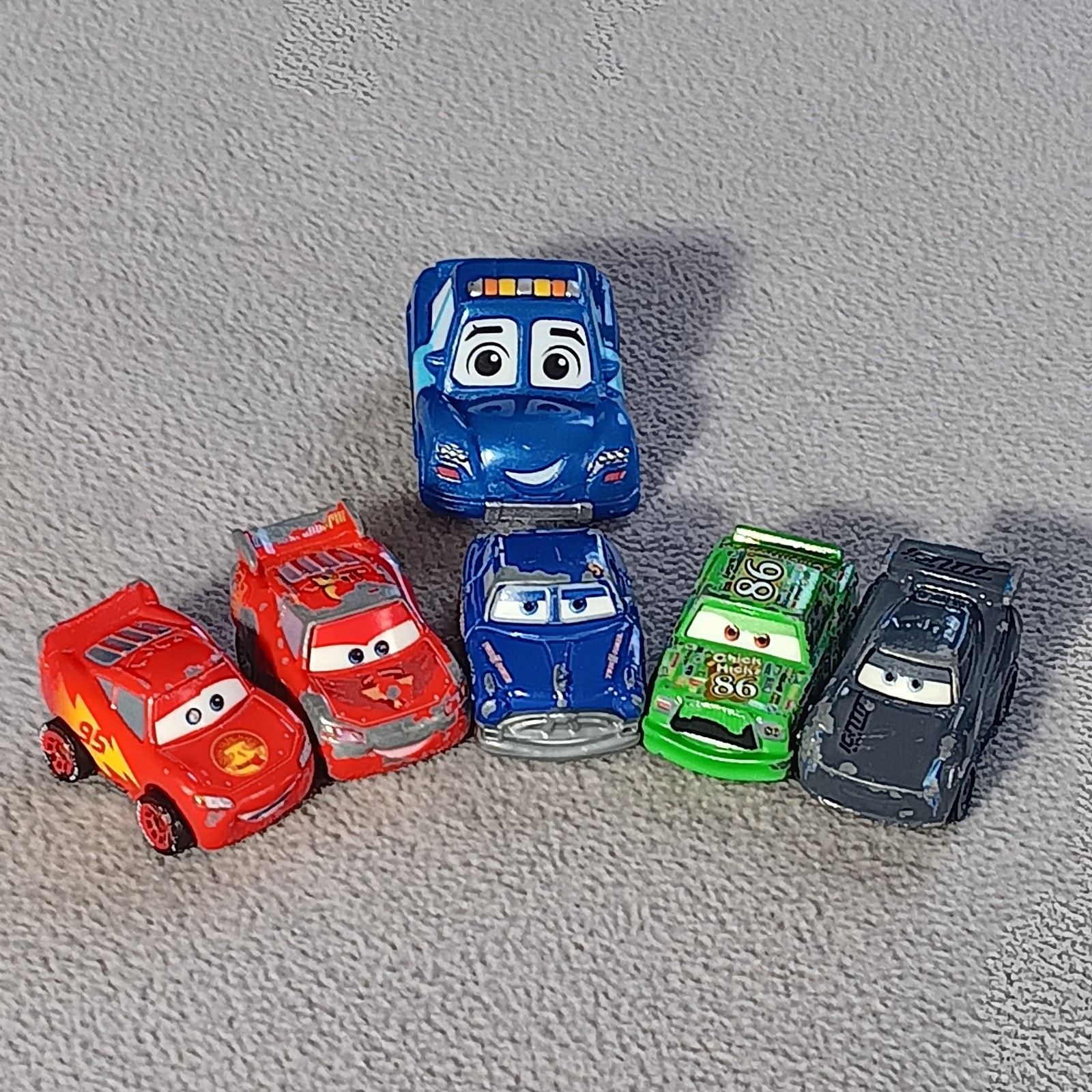 Disney Cars Mini Cars Mixed Lot Of 6 See Photos For Contents Of Lot