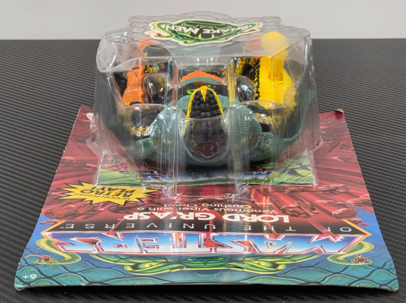 Mattel Masters of The Universe Lord Gr’Asp Figure Snake Men w/ Crushing Claw