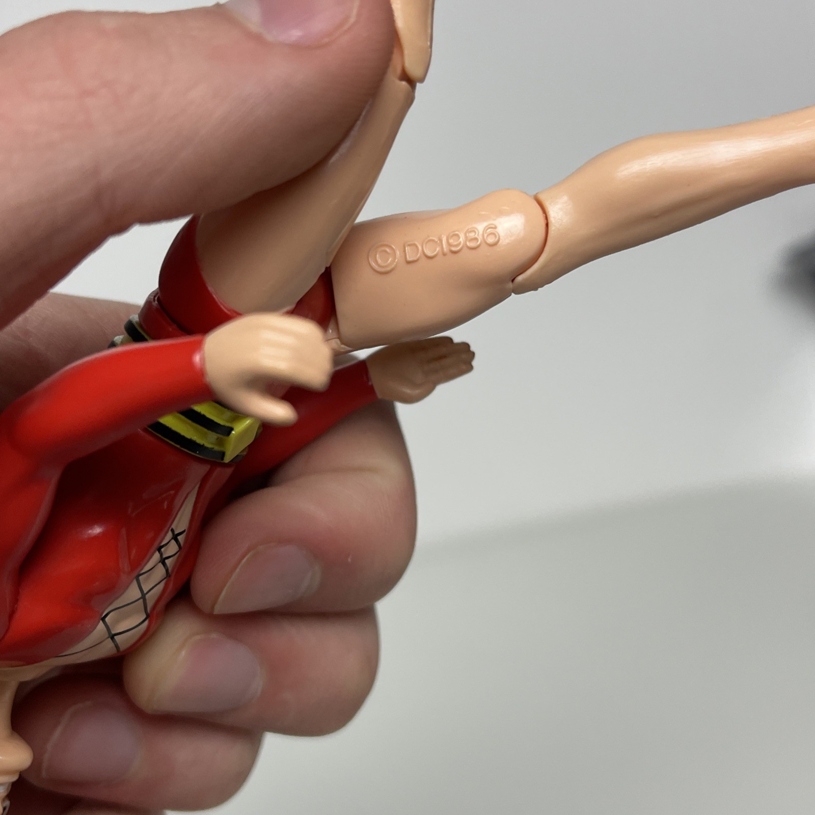 Vintage Kenner DC Comic Super Powers Action Figure Plastic Man See Description