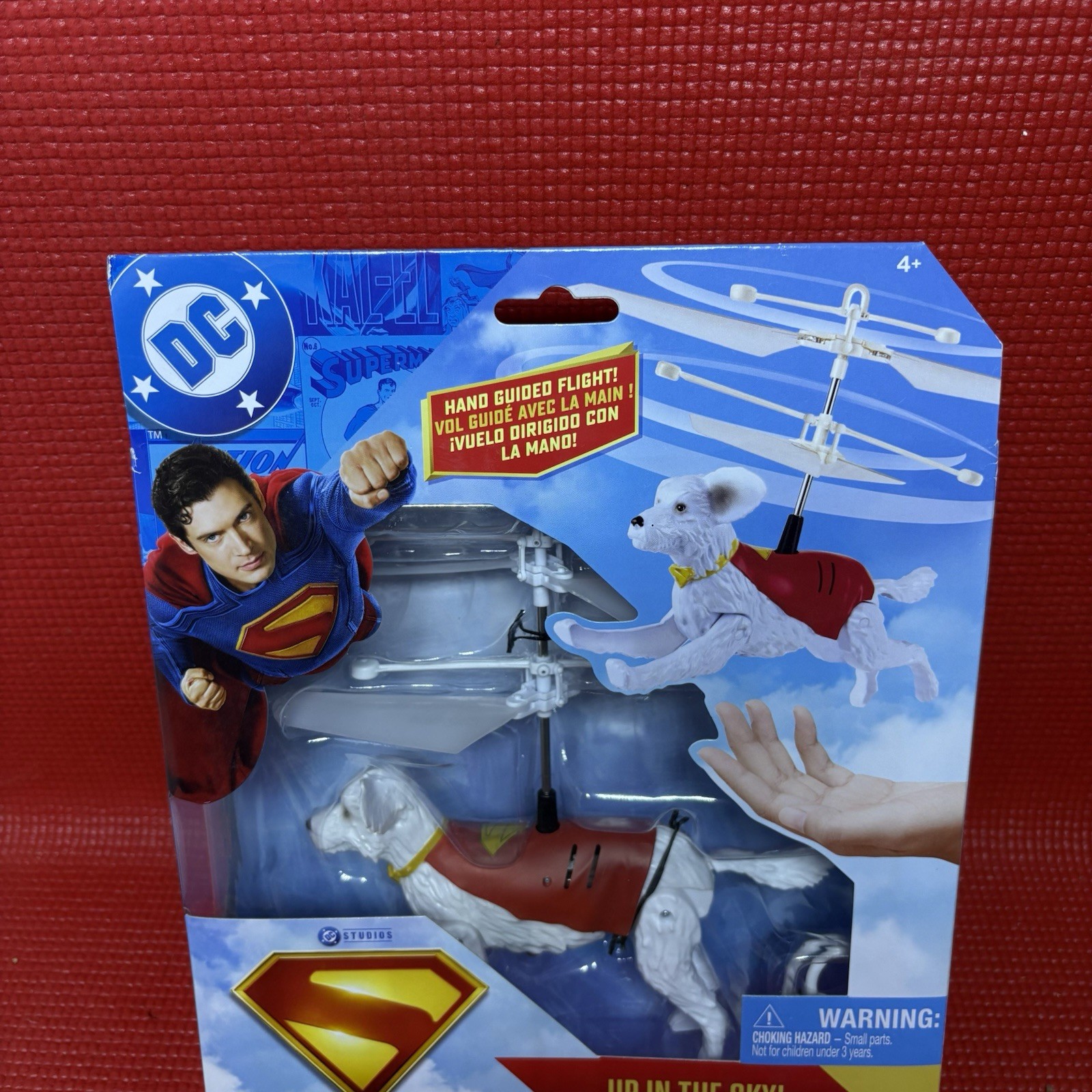 Superman – Krypto Flying Toy | DC Studios Spin Master Warner Bros. | NEW in Box