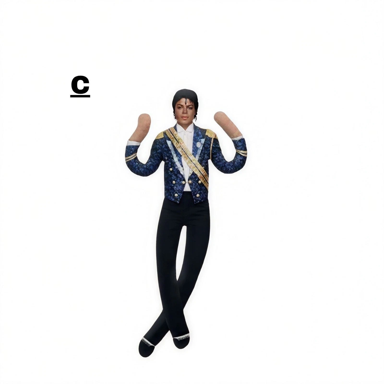 Michael Jackson Plush Doll Cosplay Stuffed Figure Collectible Room Decor Gift