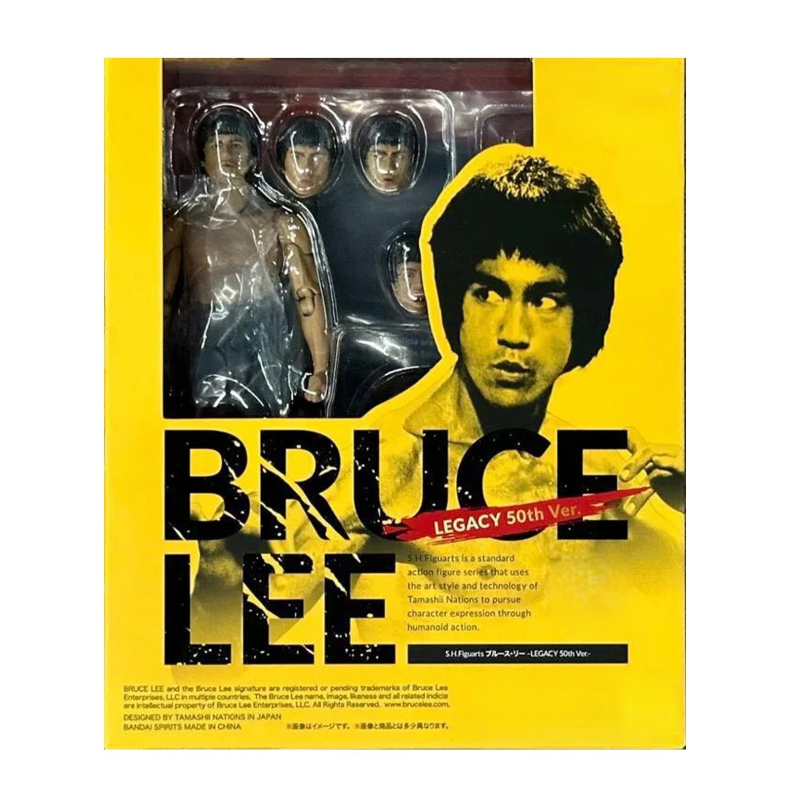 SHF Enter The Dragon (1973) Bruce Lee Tang Lung Martialist 6″ Action Figure