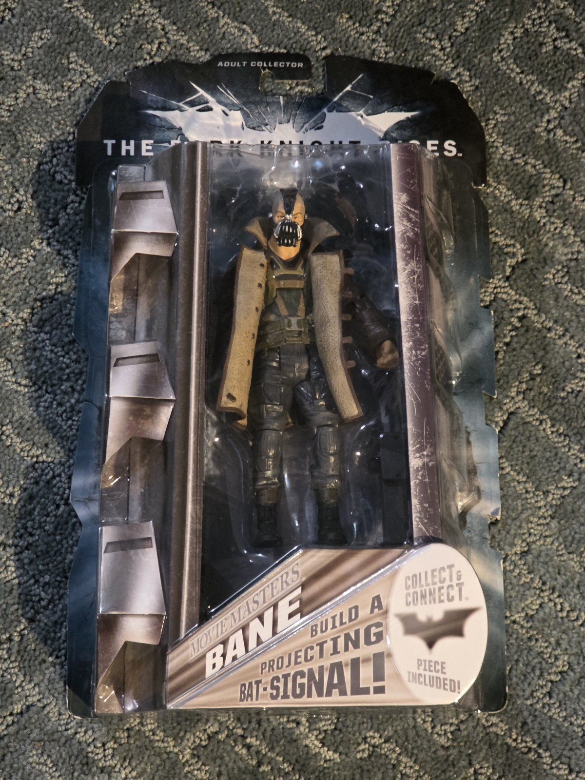 Batman The Dark Knight Rises Bane Mattel Movie Masters Figure Sealed