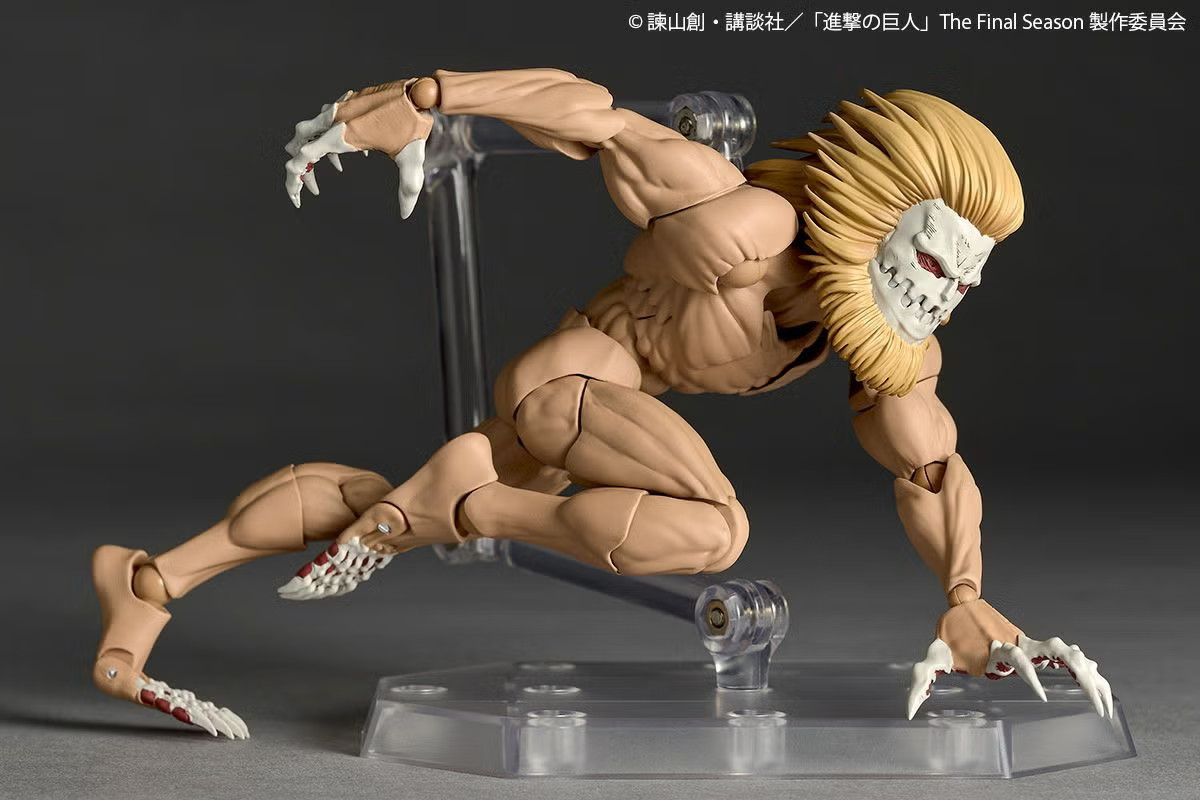 Revoltech Amazing Yamaguchi Attack on Titan Jaw Titan w/ Bonus Parts