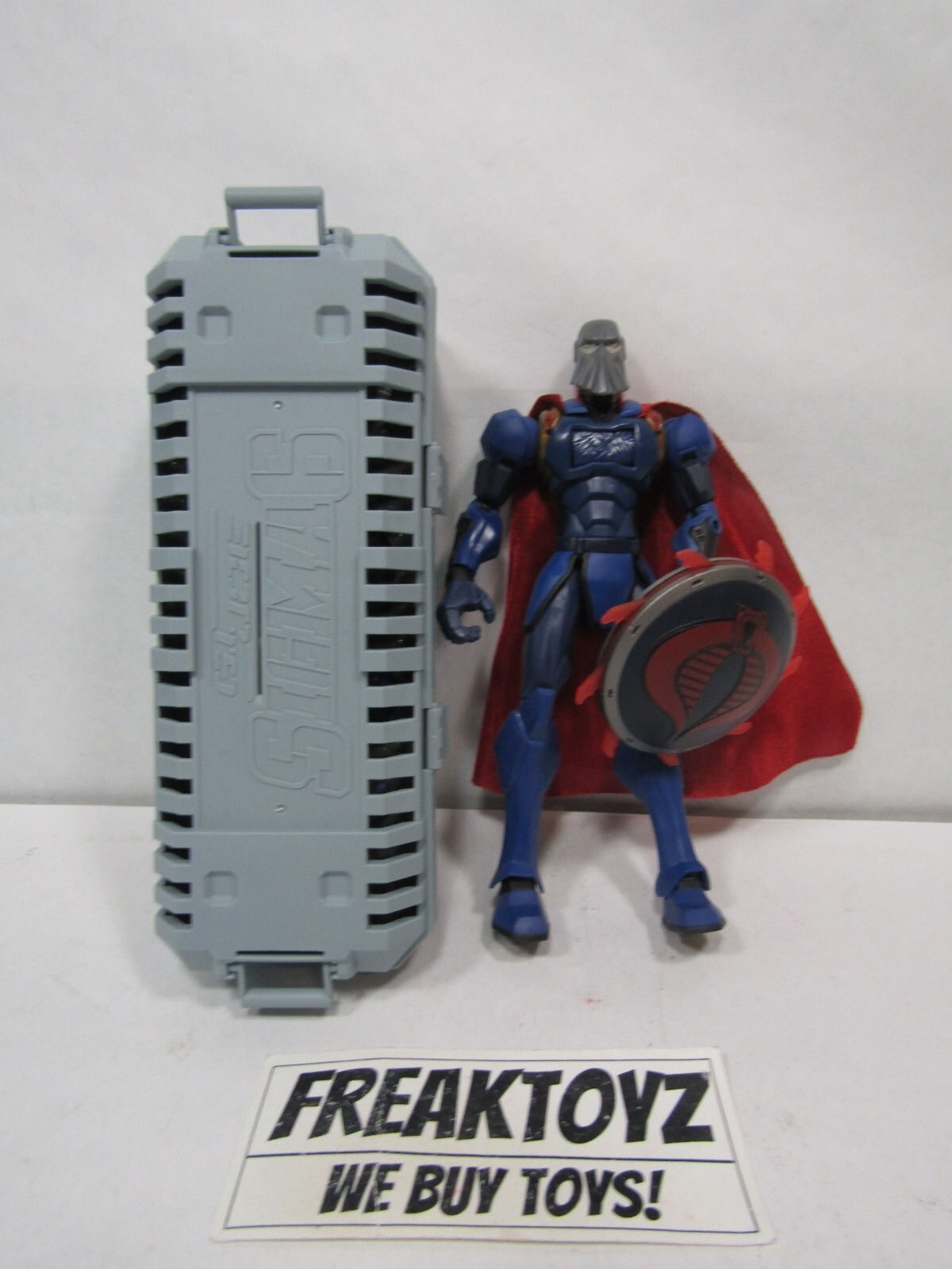 GI Joe Sigma-6 Cobra Commander 2005 Complete, No Packaging