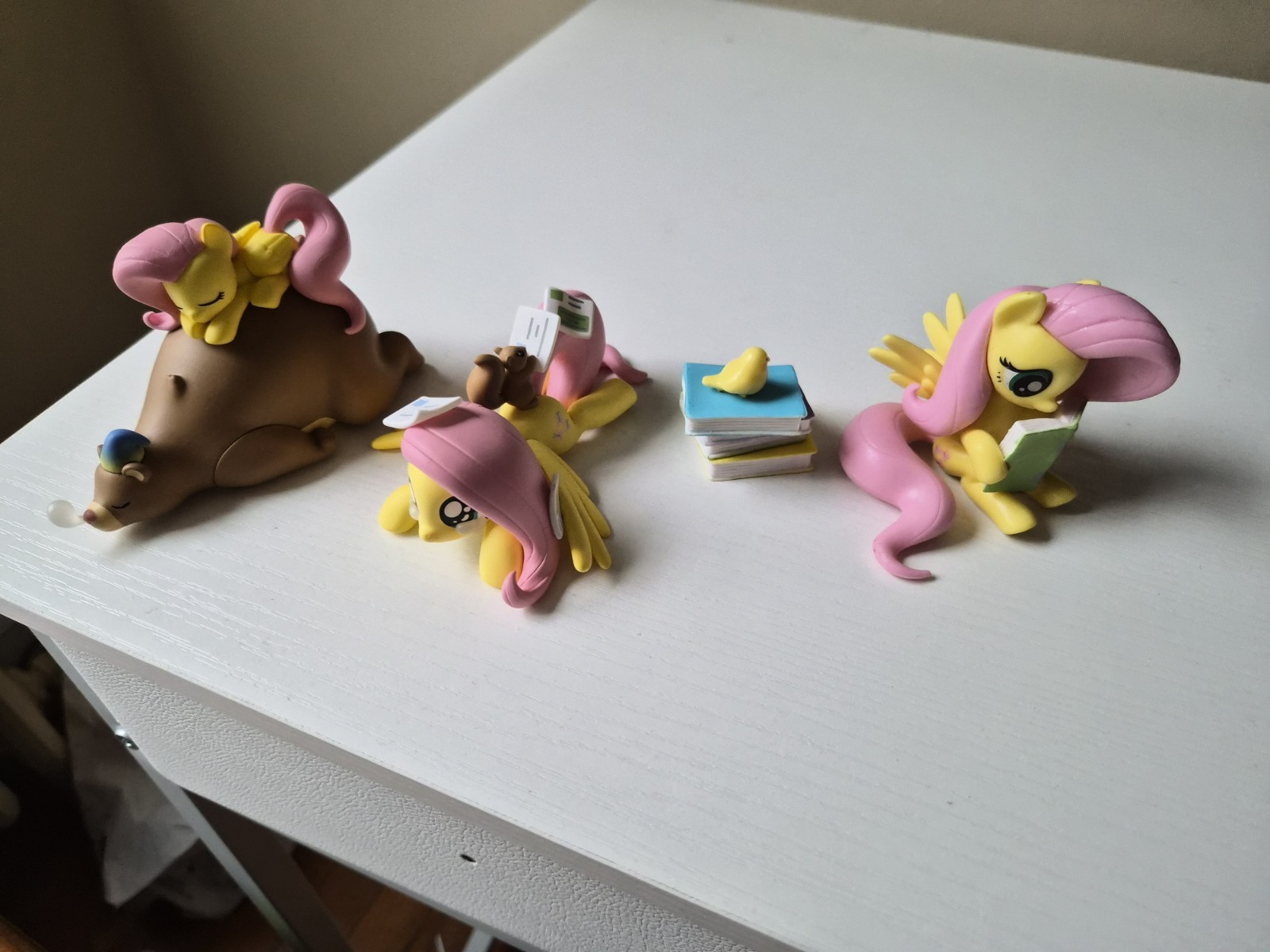 Funism Sweet Diary Fluttershy Lot of 3 Opened Blind Box My Little Pony
