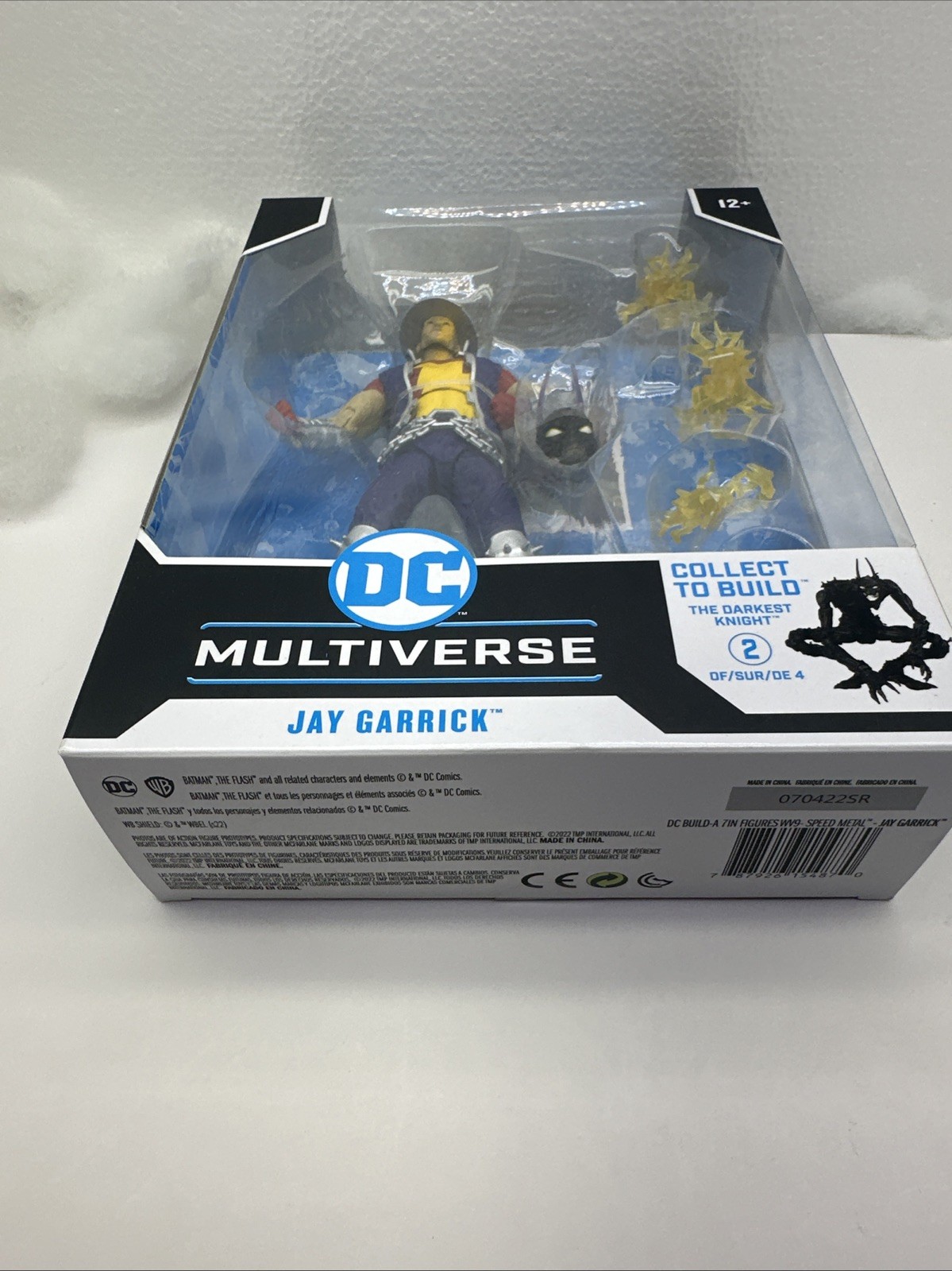 McFarlane DC Multiverse Jay Garrick SPEED METAL BAF Darkest Knight 7″ Action Fig