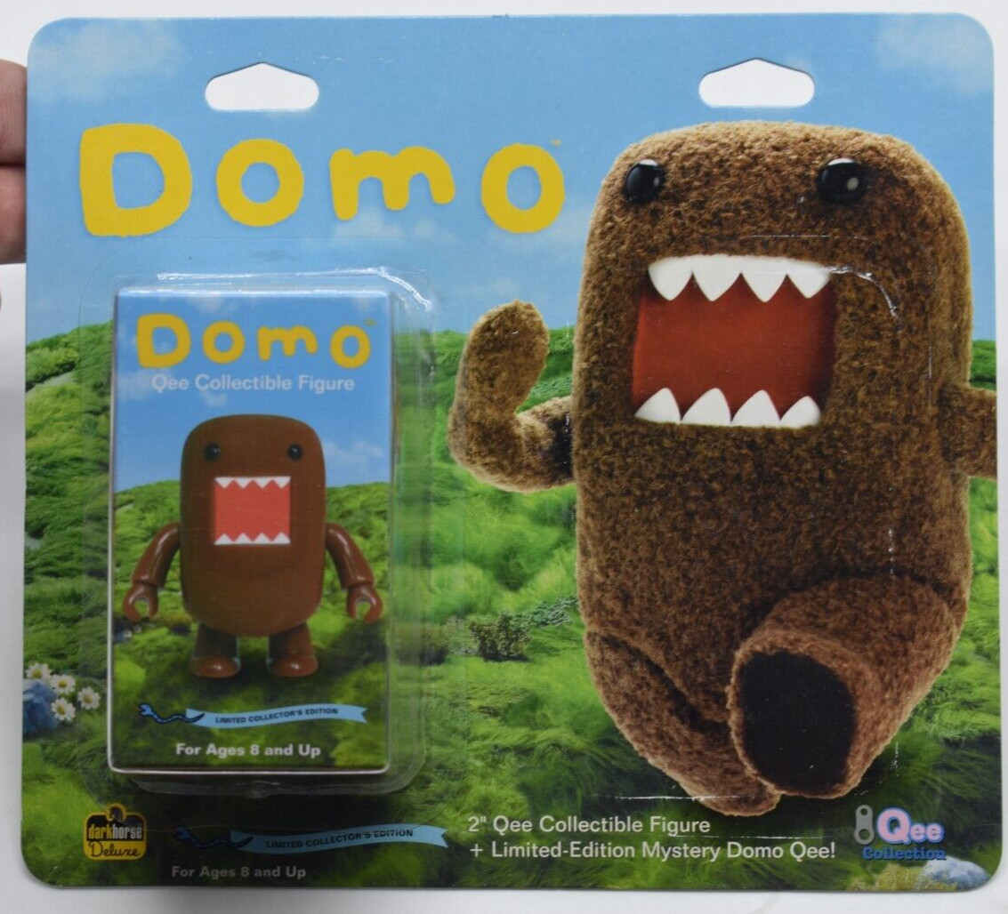 Domo Qee 2” Series 1-RARE Limited Edition Mystery Domo Qee SEALED BLISTER VHTF