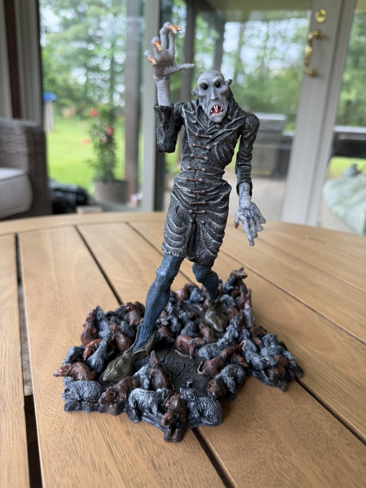 Silent Screamers Nosferatu Graf Orlok Horror Figure Aztech Toyz 1922 w Base