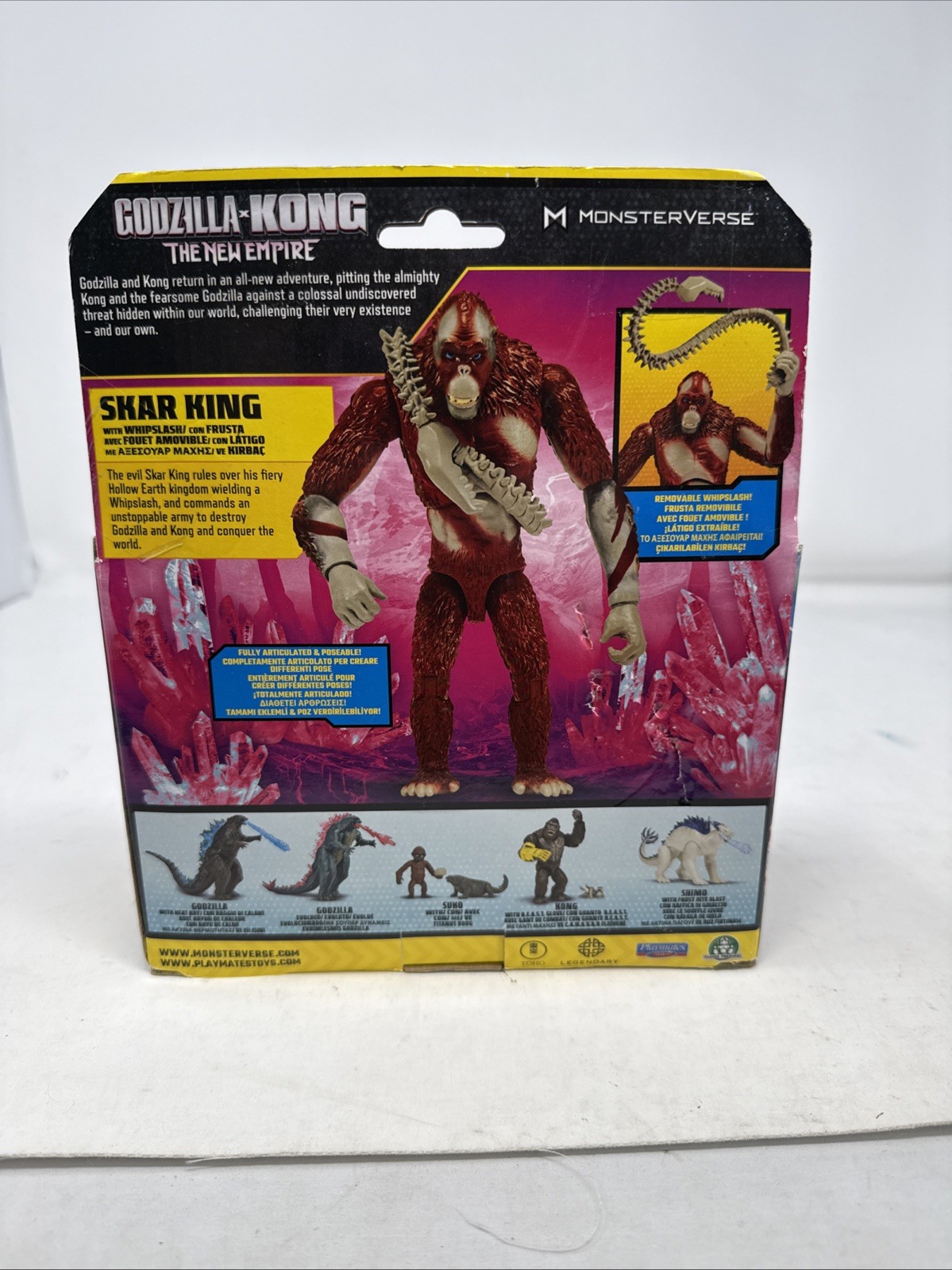 Monsterverse Godzilla x Kong The New Empire, Scar King 14cm Articulated Figure ￼