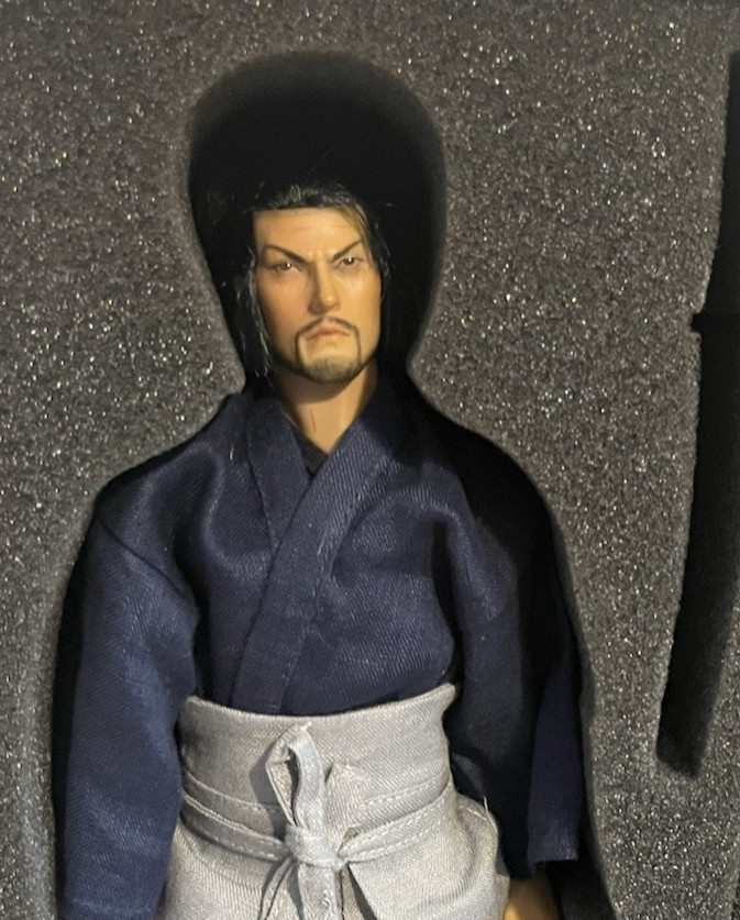 WOLFKING Ronin Miyamoto Musashi 1/6 Samurai Action Figure W/Box US Seller