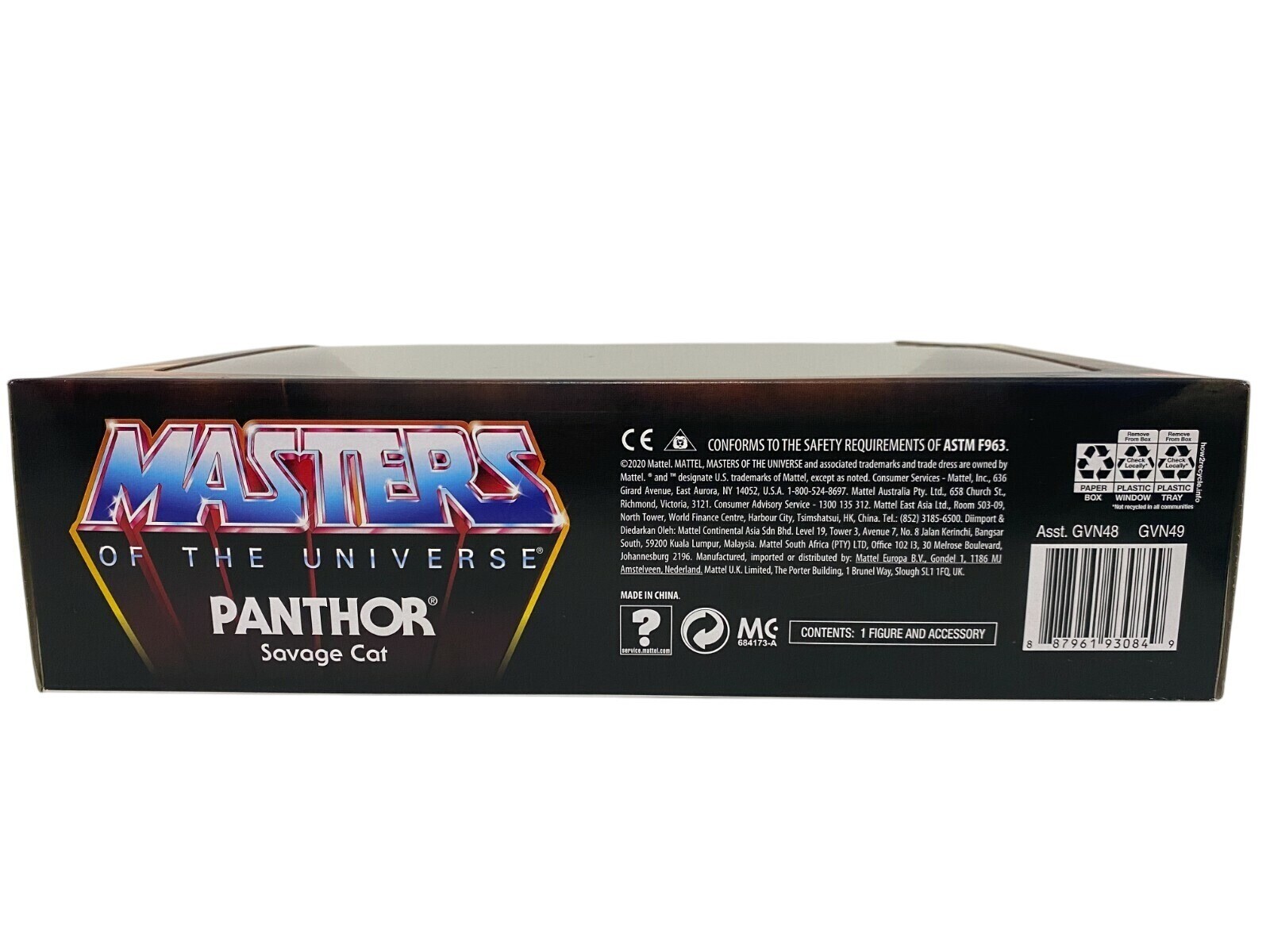 Masters of the Universe Origins PANTHOR Savage Cat Action Figure 2020 Mattel