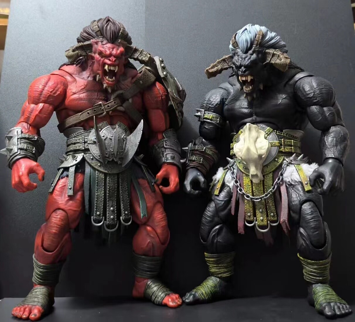 9in Xesray Studios Fit Only-Head Combatants Fight For Glory Cow Head No Figure