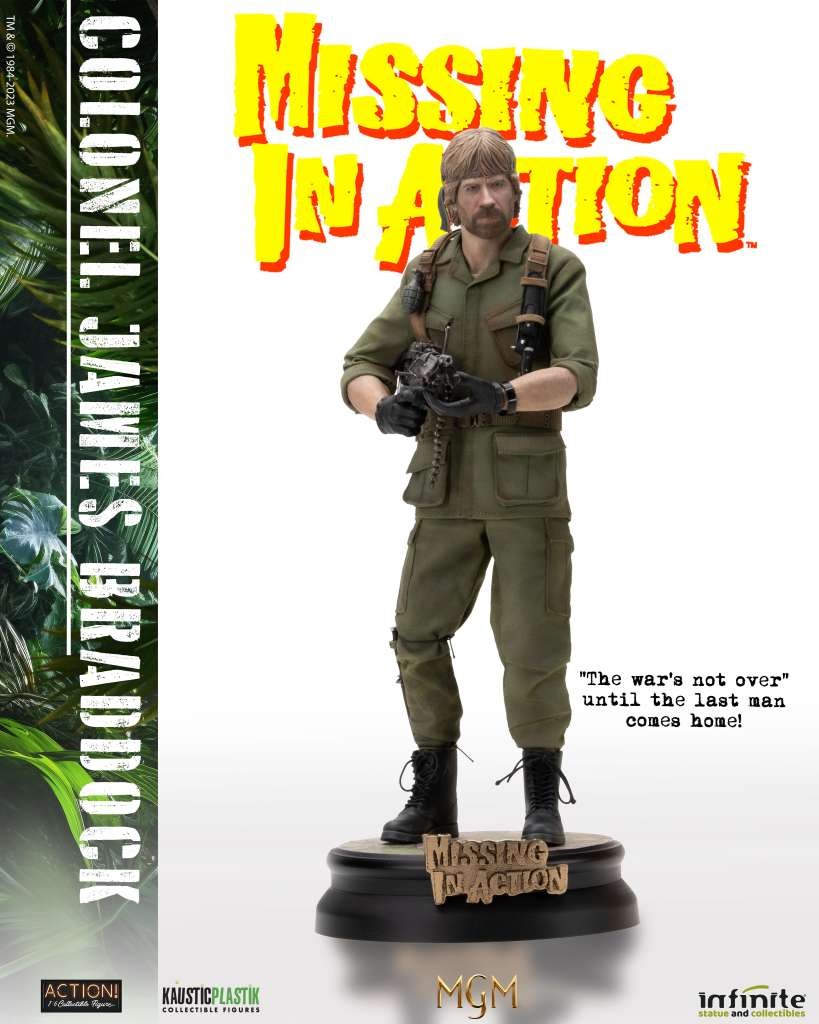 Infinite Statue action figure missing in action colonel james braddock 1/6