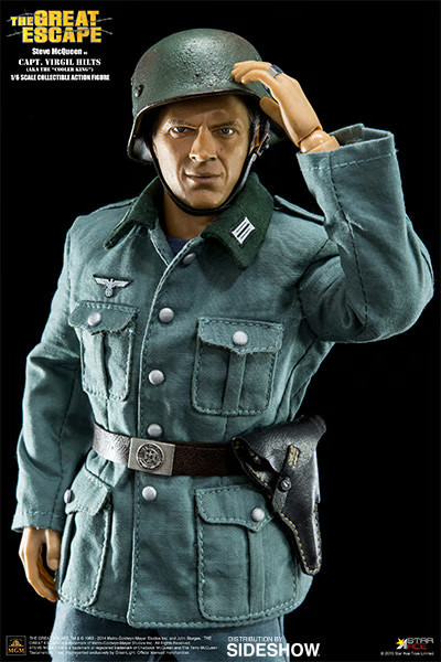 STEVE MCQUEEN CAPT VIRGIL HILTS THE GREAT ESCAPE DELUXE STAR ACE 1/6TH SCALE