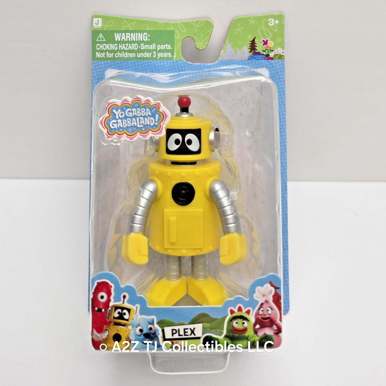 Yo Gabba Gabbaland Action Figure Muno Plex Toodee Brobee Foofa Set of 5 BNOC