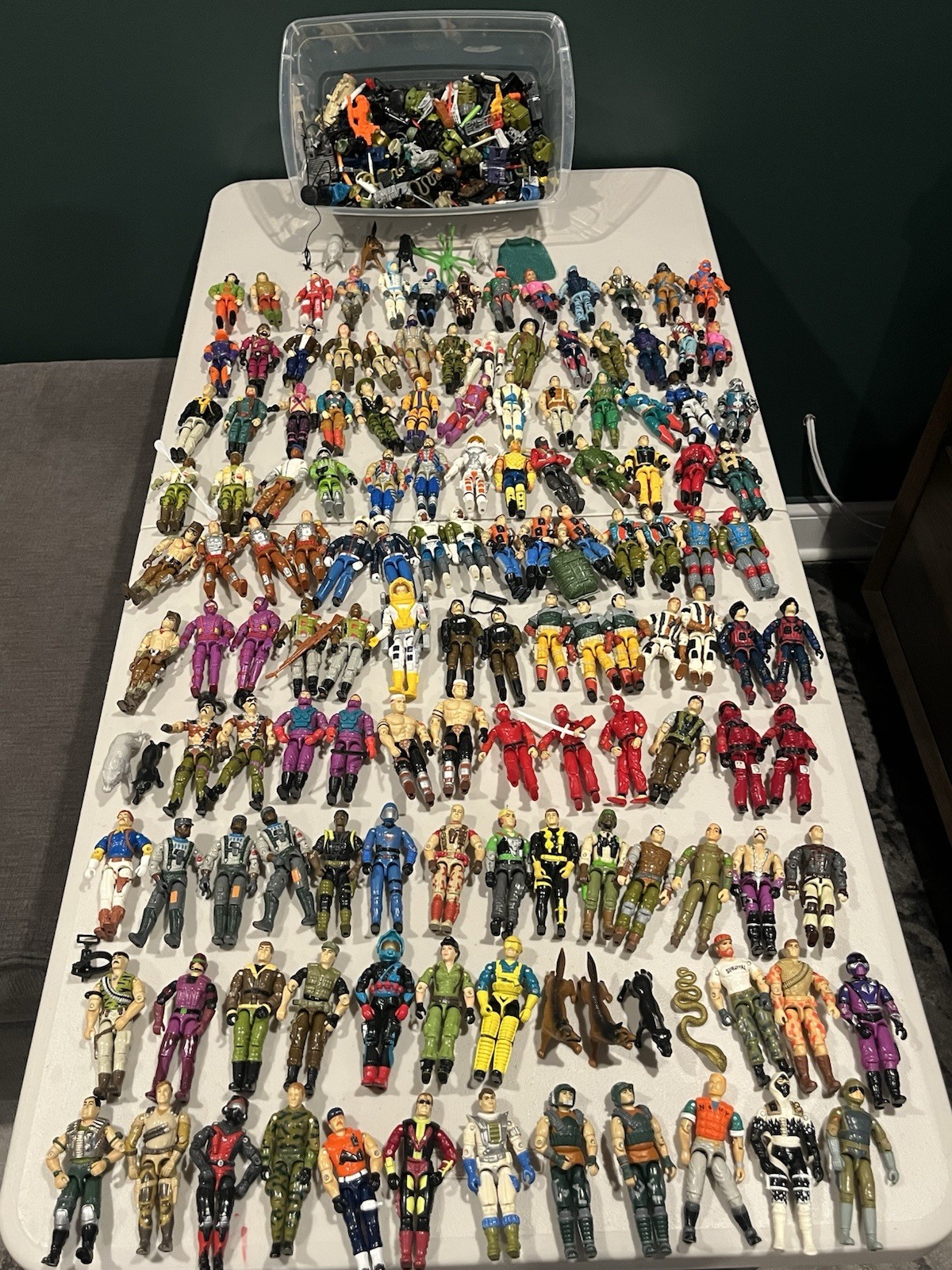 gi joe action figures “LOT OF 3” vintage 3.75 inch Cobra Hasbro ARAH 80’s-90’s