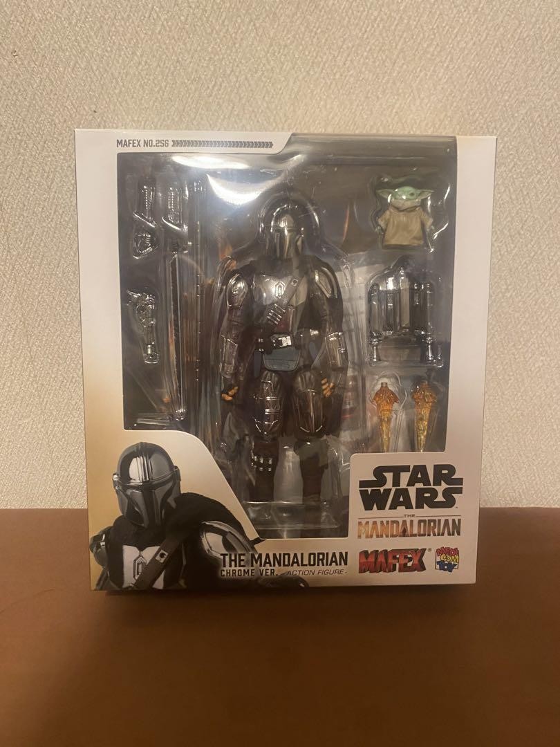 MAFEX No.256 THE MANDALORIAN CHROME Ver. Action Figure Medicom Toy