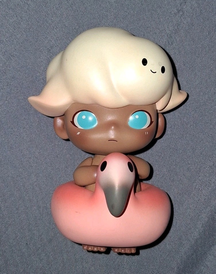 POP MART Dimoo Retro Series Confirmed-FLAMINGO