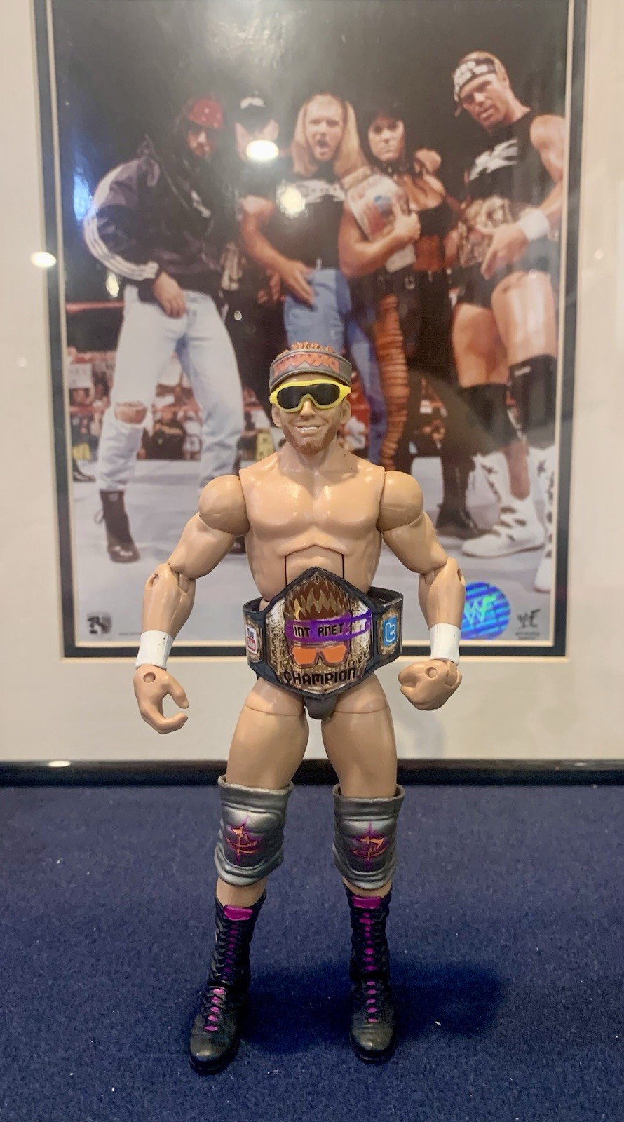 WWF WWE Mattel Elite Zack Ryder Wresting Figure
