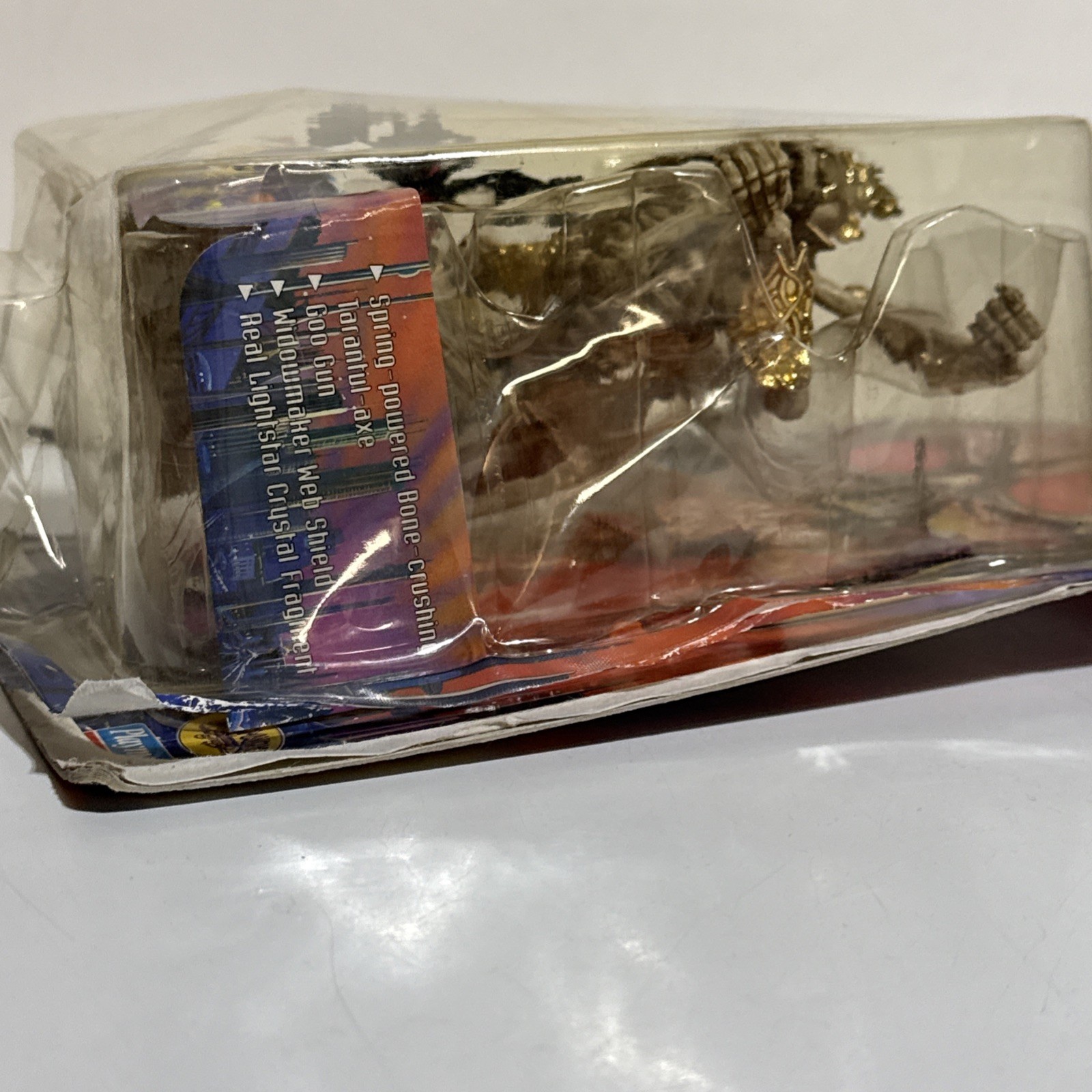 Skeleton Warriors Aracula Action Figure 90s Toy Playmates Separating From Card ￼