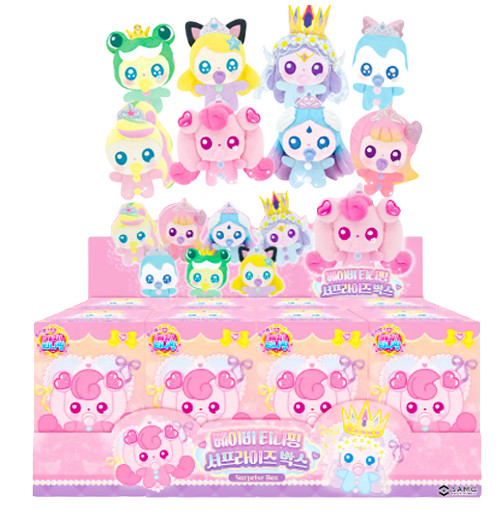 Catch Teenieping S6 Baby Surprise COMPLETE 8pcs Set Plush Keyring Blind Box New