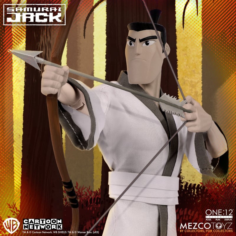 (In Hand, Ready 2 Ship) Samurai Jack Cartoon Network One:12 Collective Figure