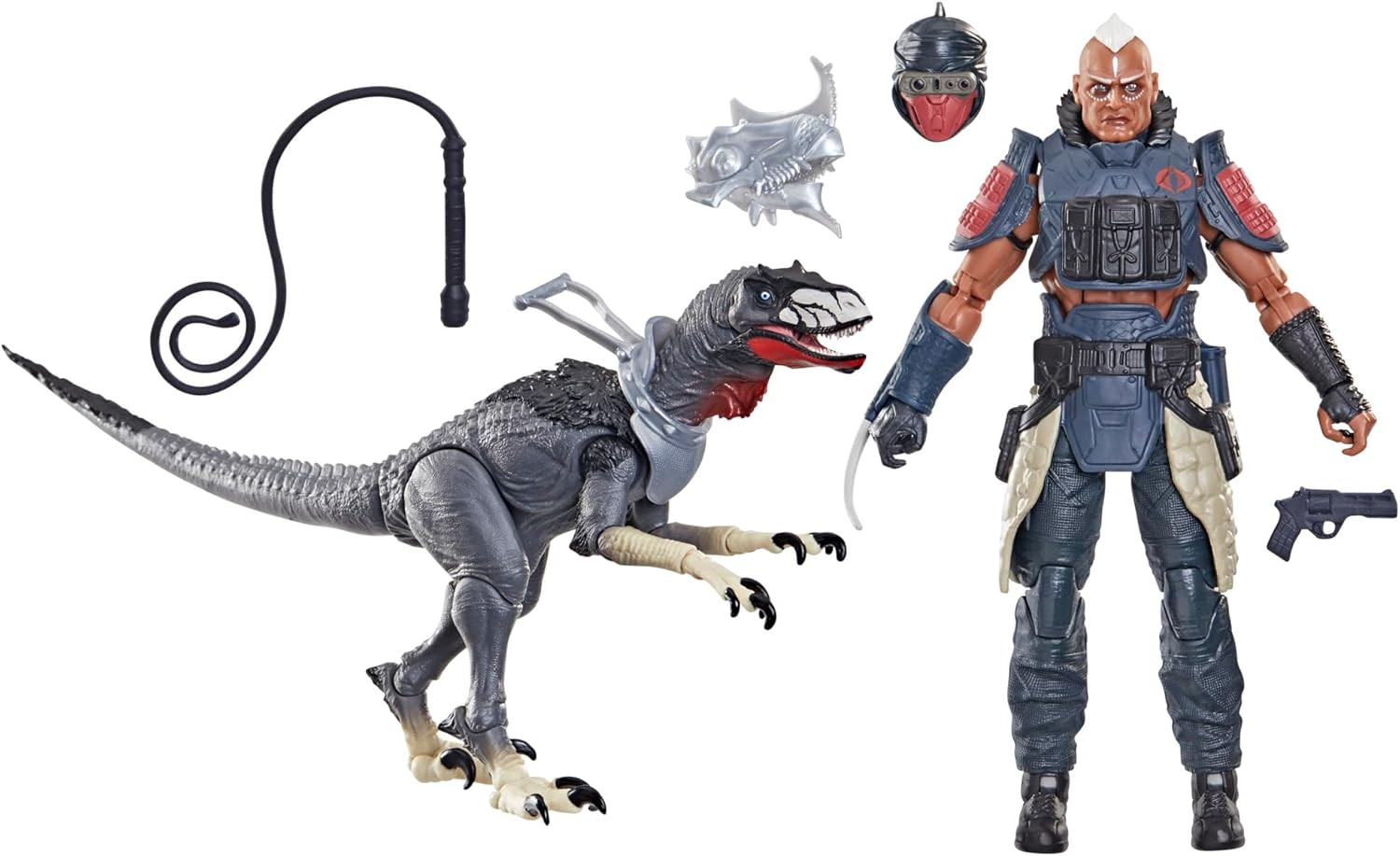 G.I. Joe Classified Series #196 Professor Rottclaw & Cobra Deinonychus Figures
