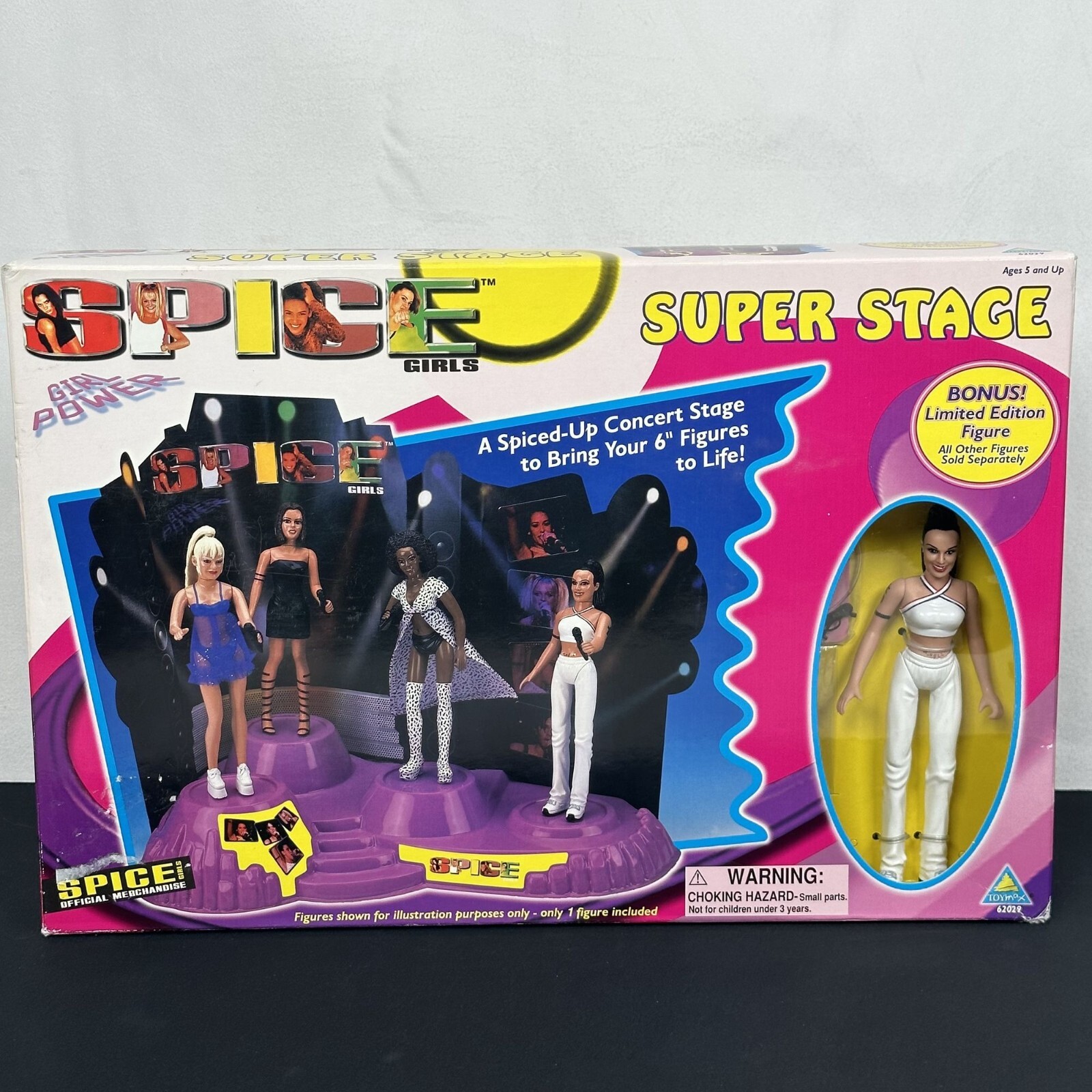1998 New In Box Spice Girls Toymax Super Stage Bonus Limited Edition Figure NOS
