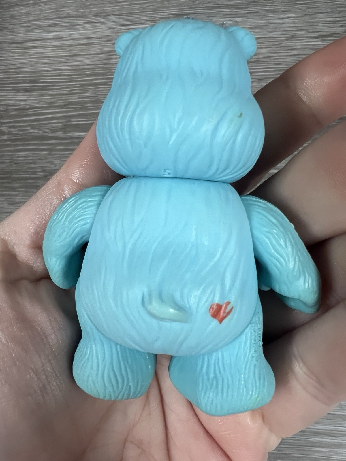 Vintage CARE BEARS Bedtime Bear 3” Poseable Figure Sleepy Moon Star Kenner 1983