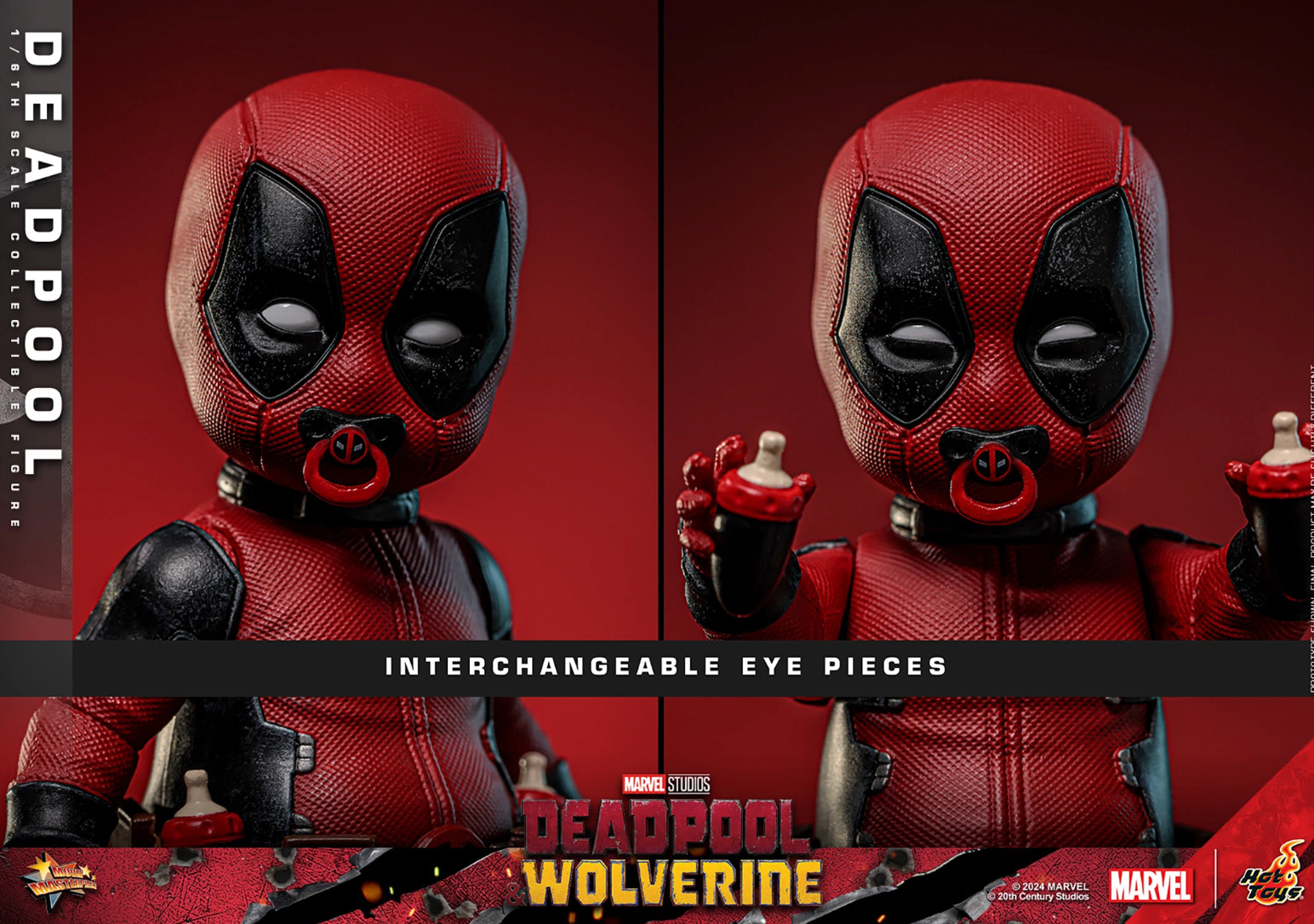 Hot Toys DEADPOOL (Special Edition) SIDESHOW EXCLUSIVE MMS746 Sixth Scale New