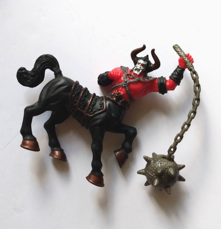 4 Vntg. Chap Mei Wizard’s Magic Demon Galapagos/thor/ogre/Beast raider figures
