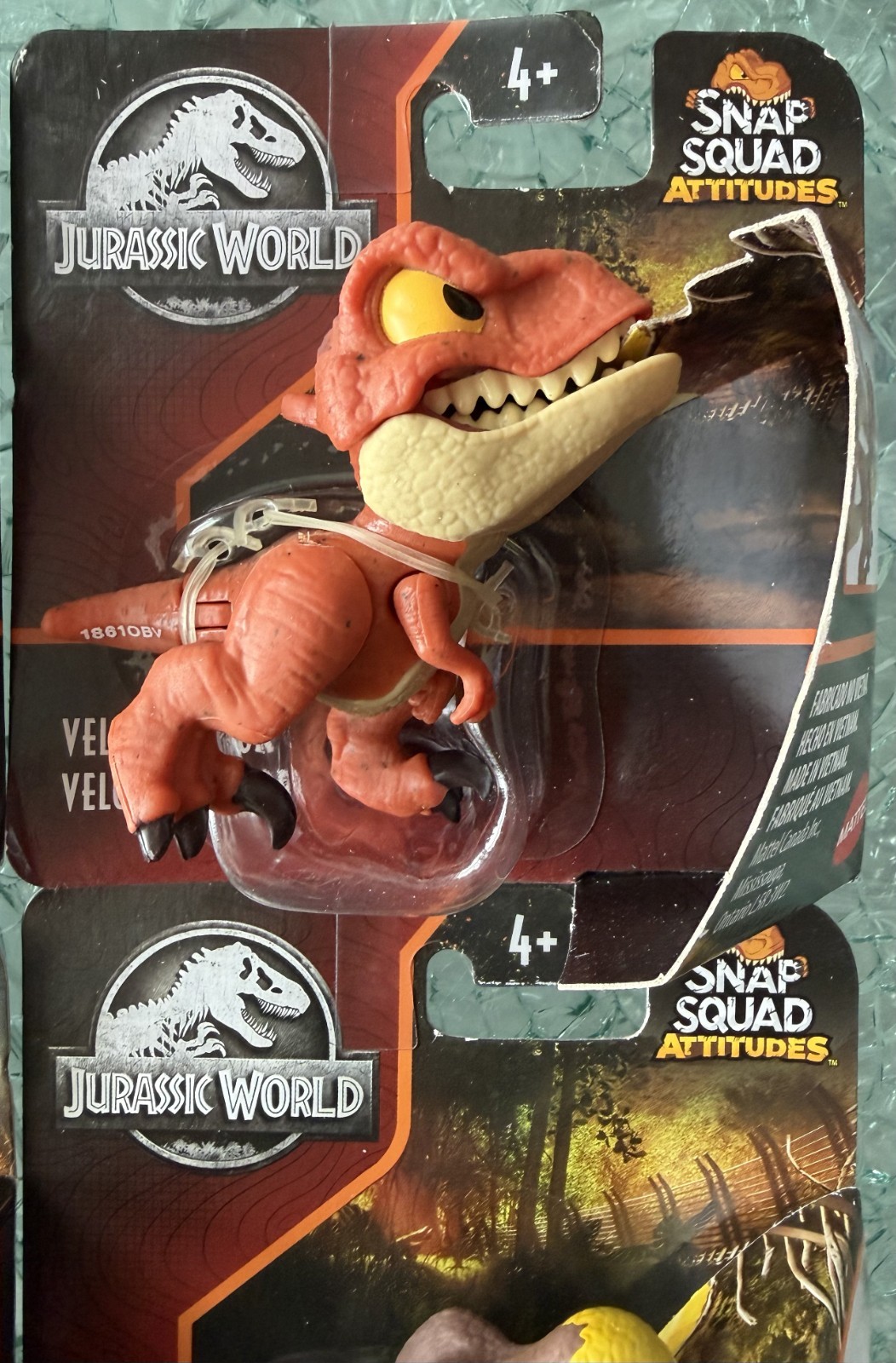 Jurassic World Snap Squad TRICERATOPS, VELOCIRAPTOR, BARYONYX, DIMORPHODON Dinos