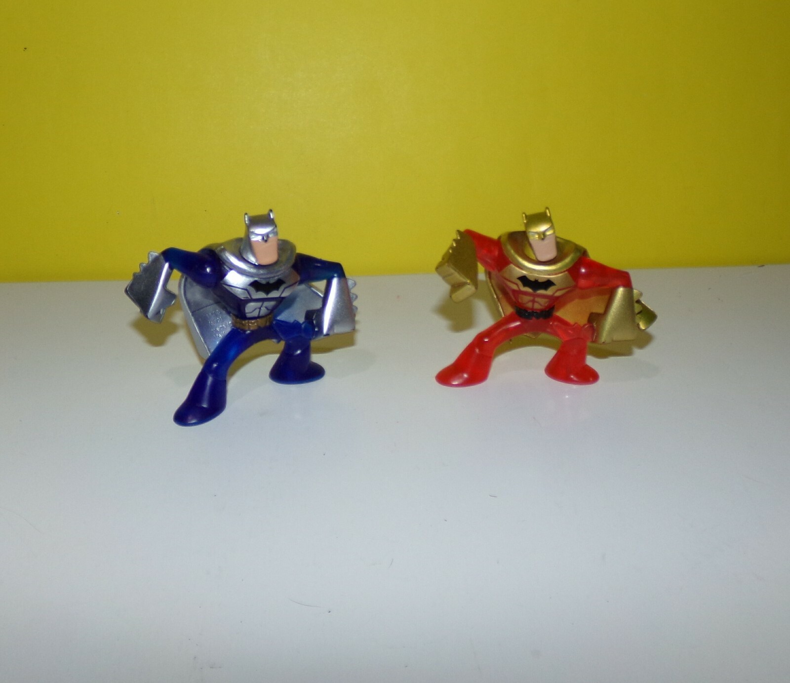 Justice League Batman Exclusive Action Figure Red & Gold Silver & Blue Chunky